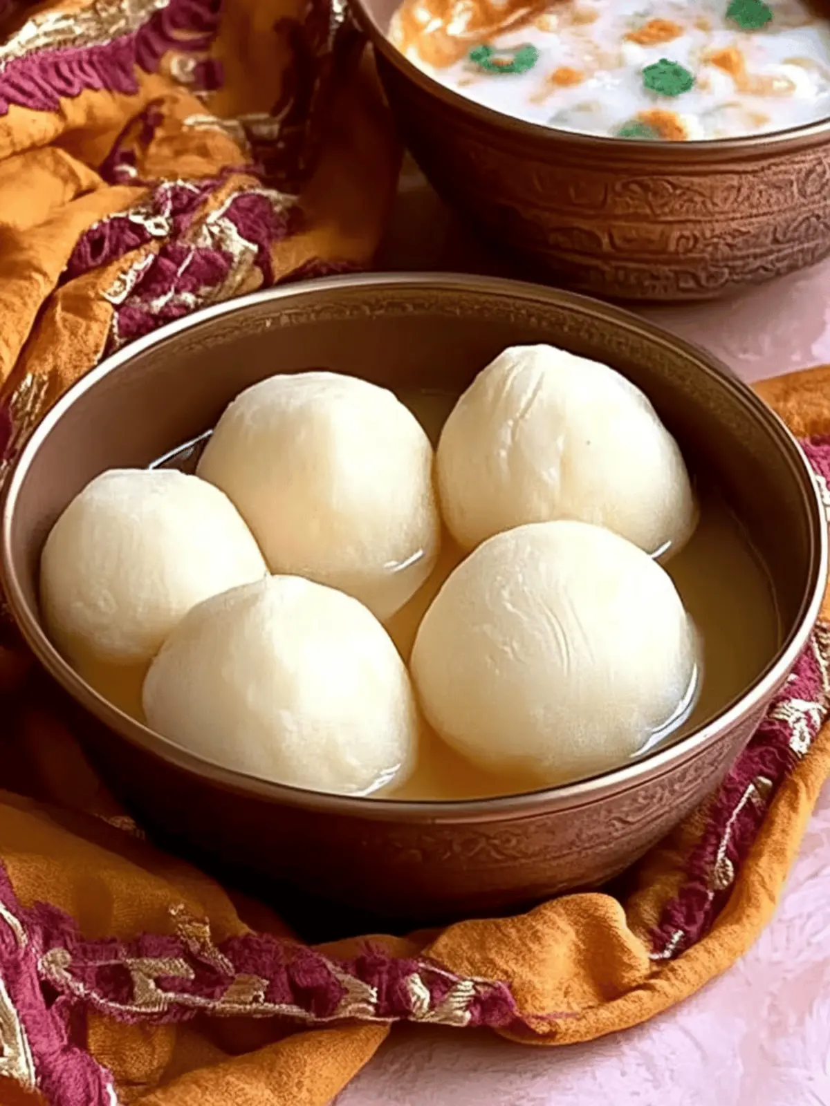 Soft Spongy Bengali Rasgulla