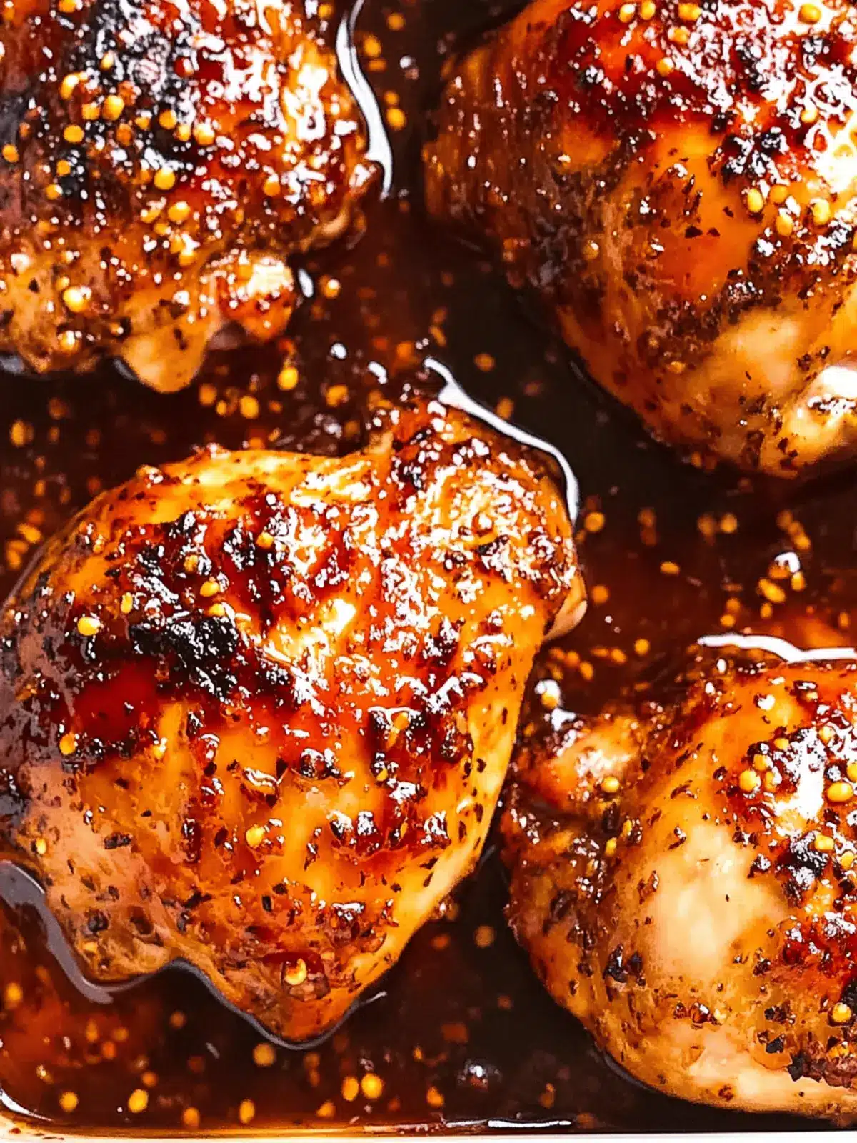 Honey Garlic Chicken Thighs