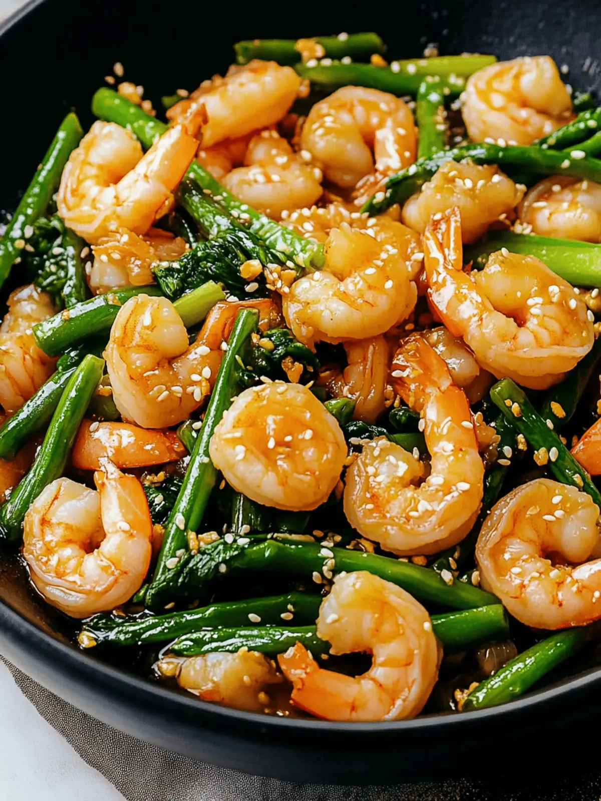 Honey Garlic Shrimp Stir-Fry