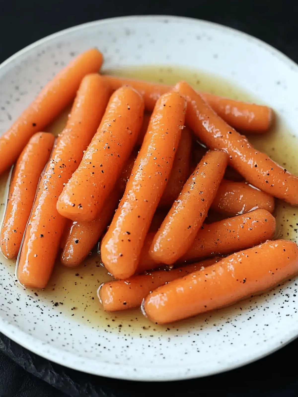 Maple Glazed Carrots