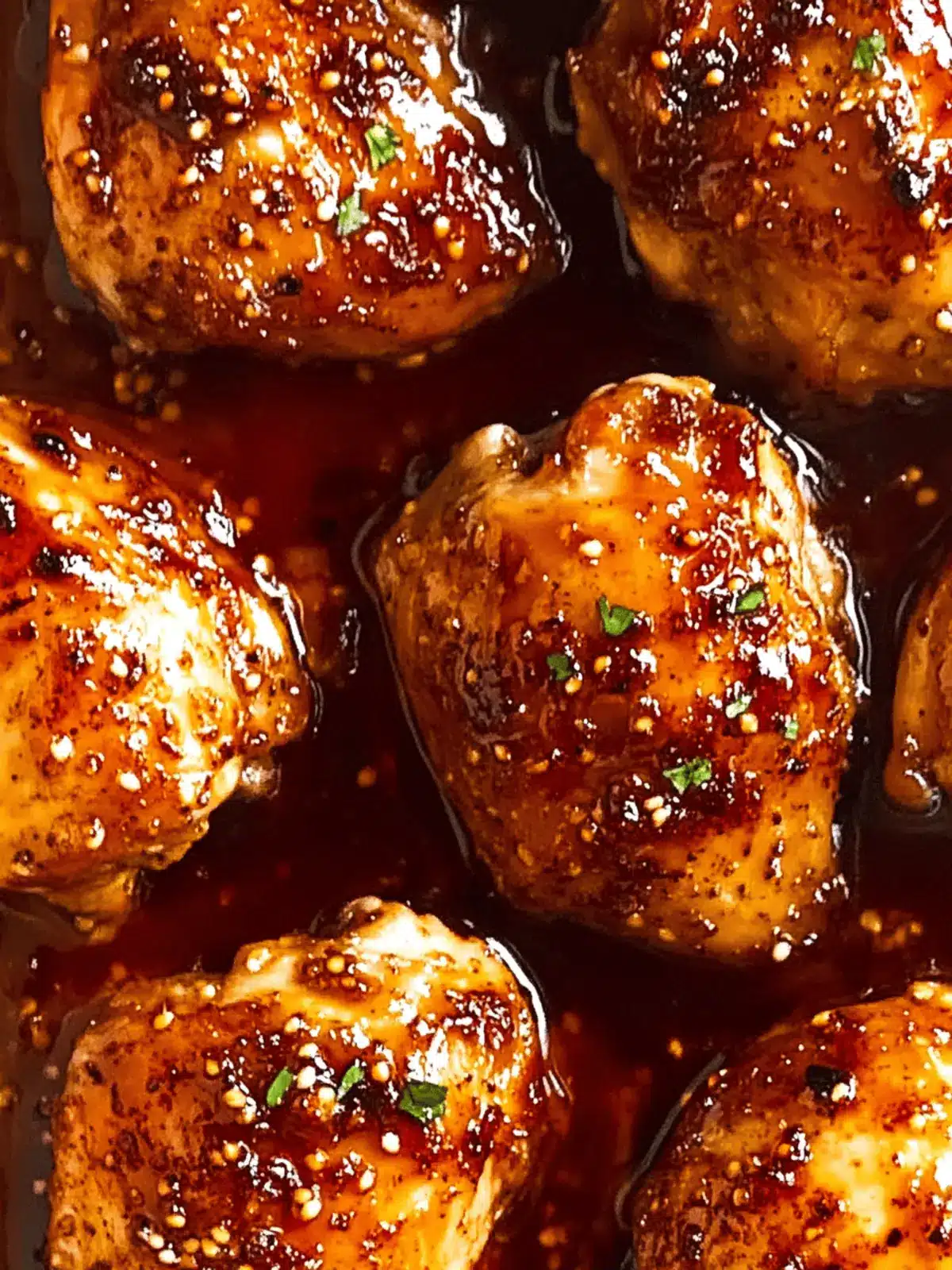 Honey Garlic Chicken Thighs
