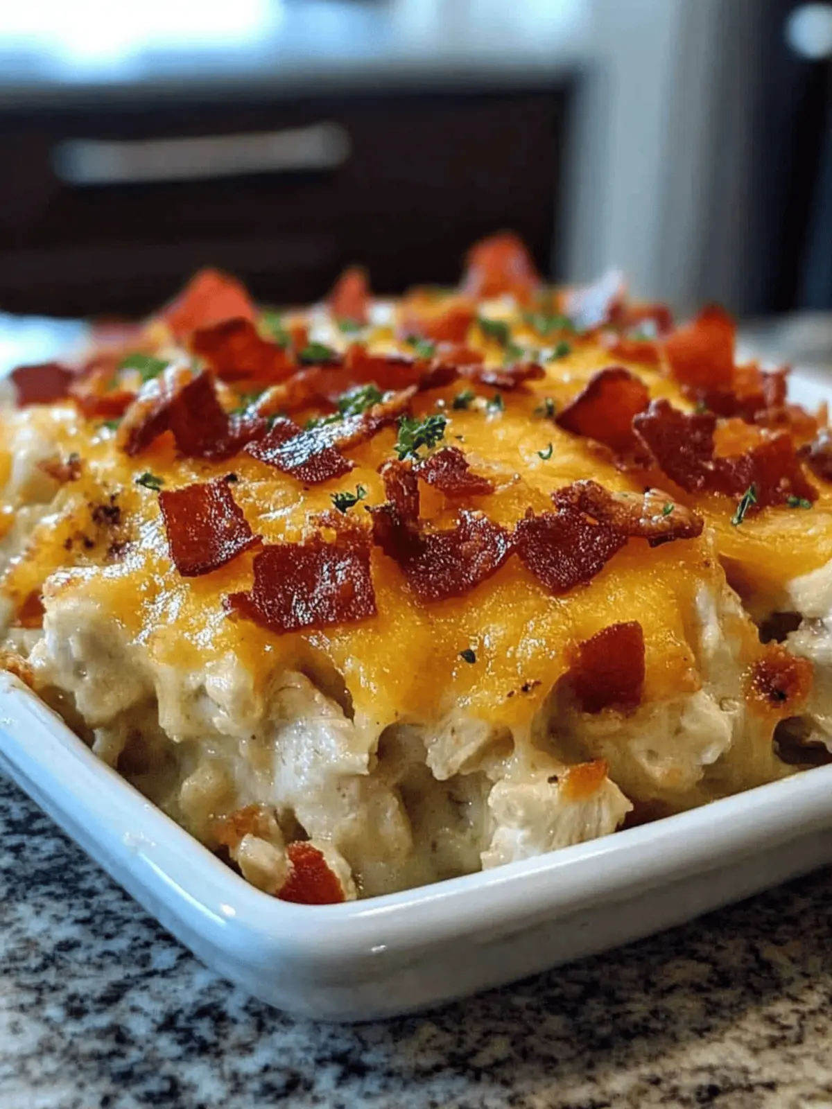 25-Minute Crack Chicken Casserole