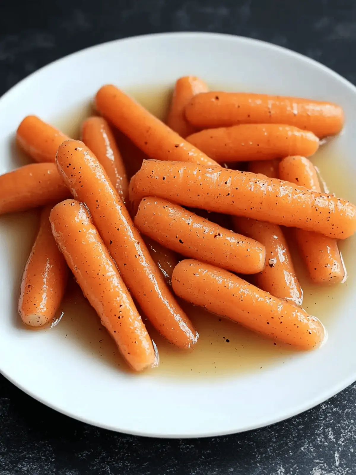 Maple Glazed Carrots