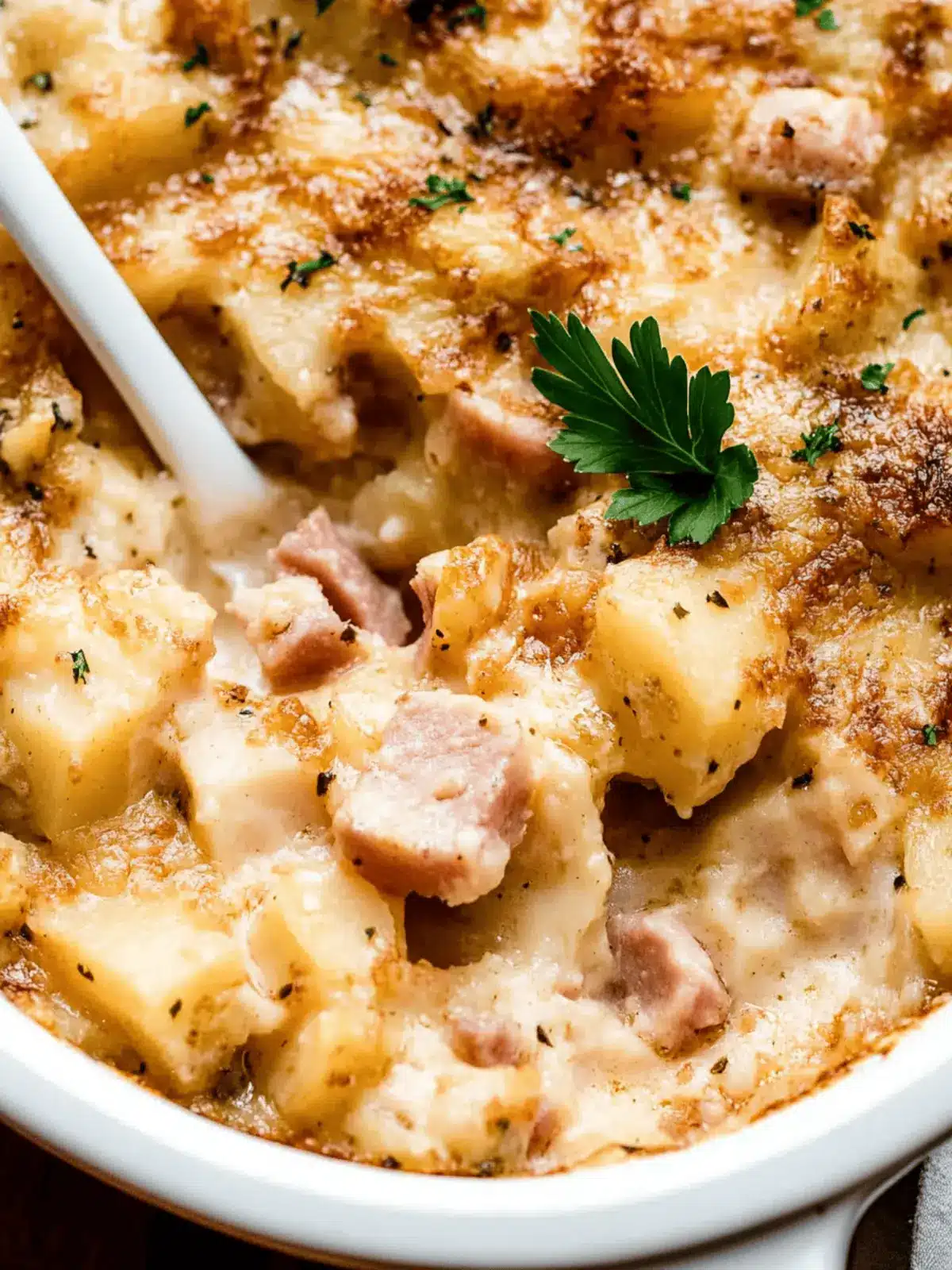 Ham & Potato Casserole Recipe