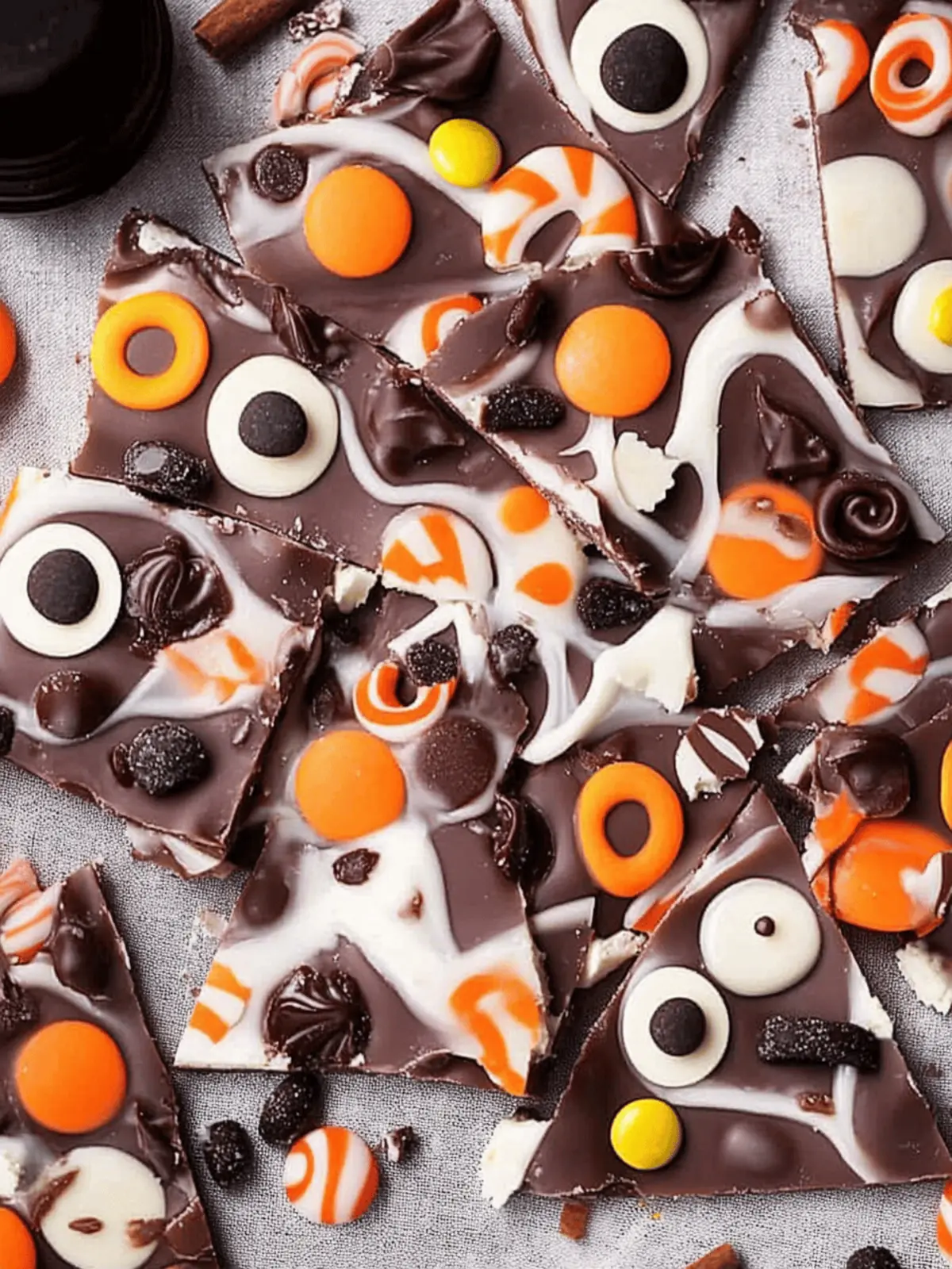 Delicious Halloween Candy Bark You Can Make in 15 Minutes 5 Halloween Candy Bark