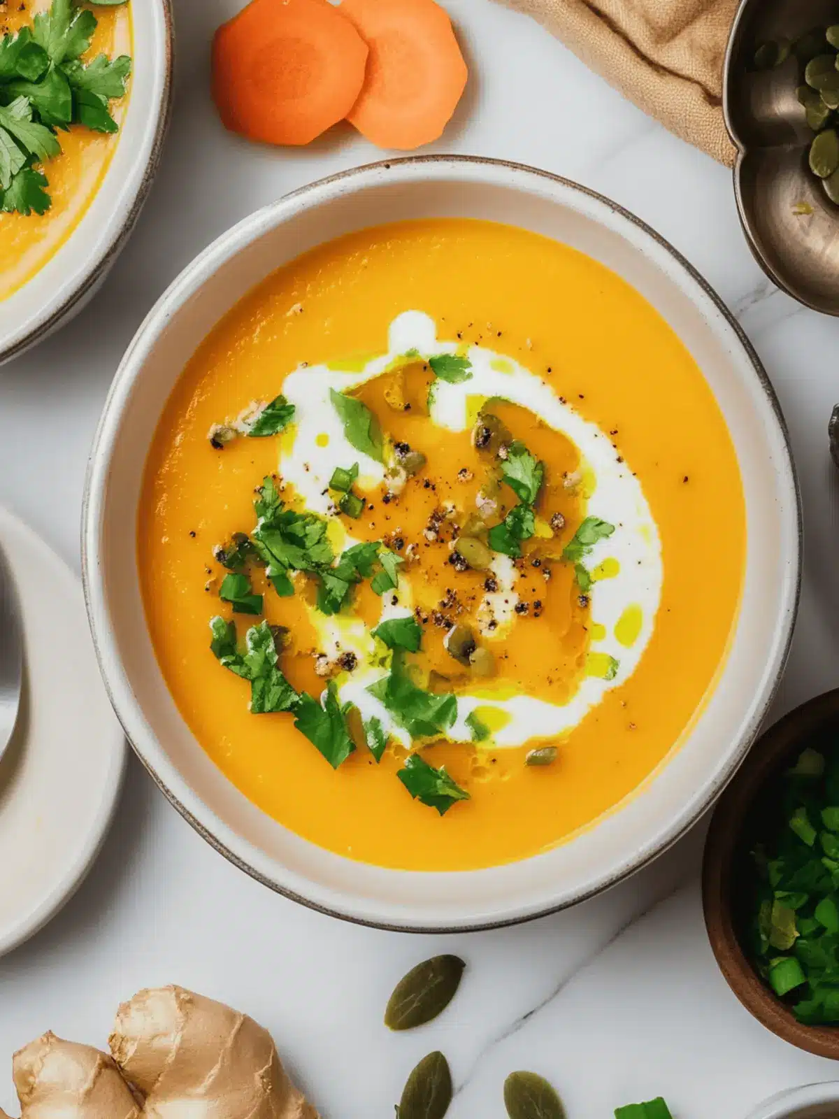 Carrot Ginger Soup