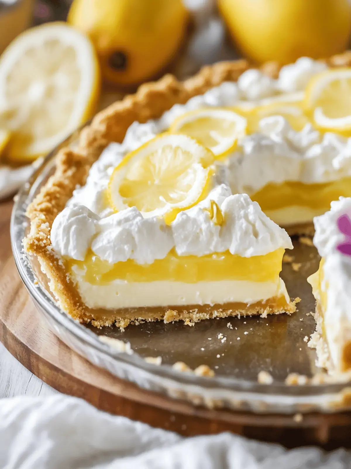 Lemon Cream Cheese Pie