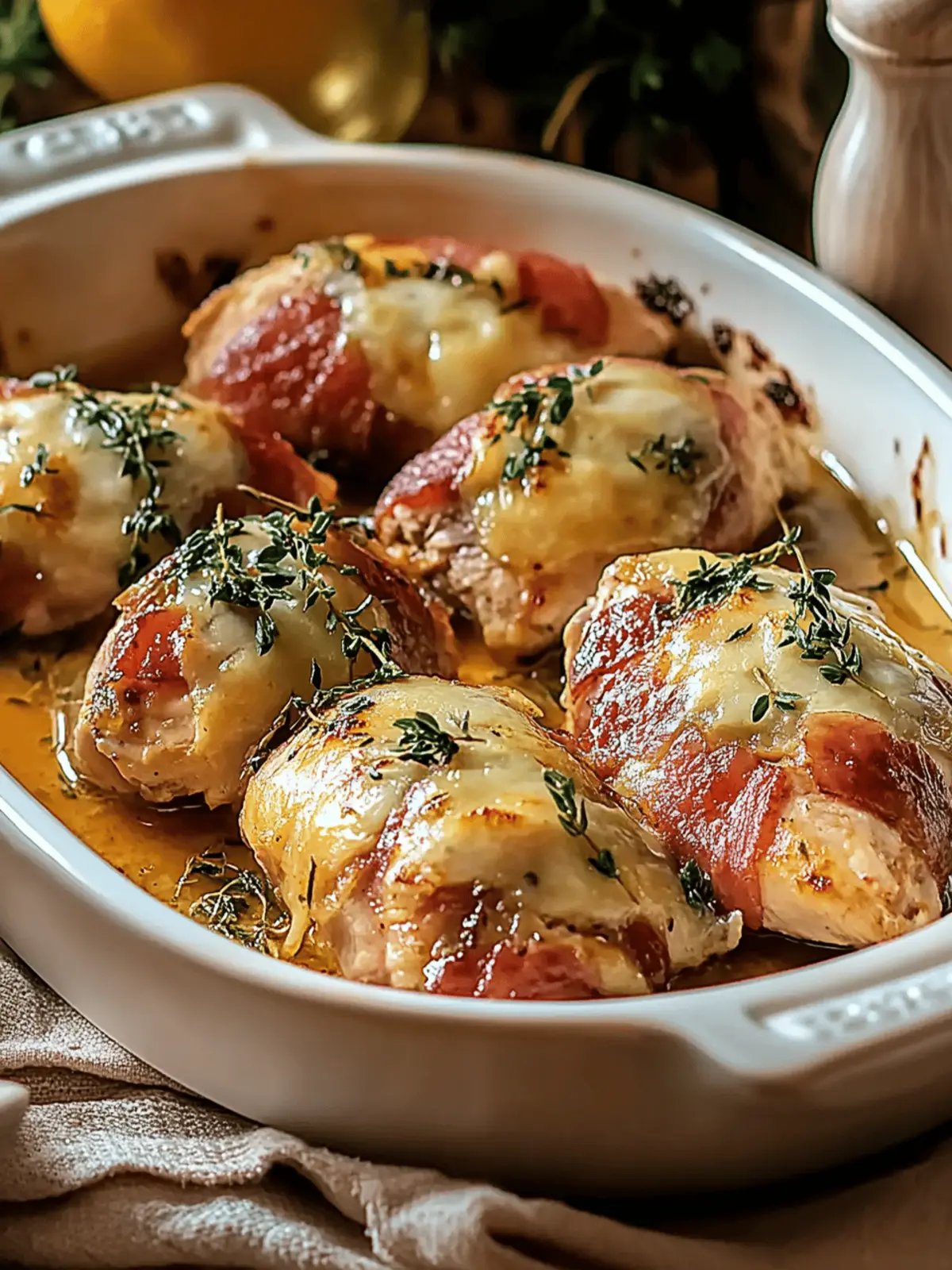 Italian Chicken Saltimbocca