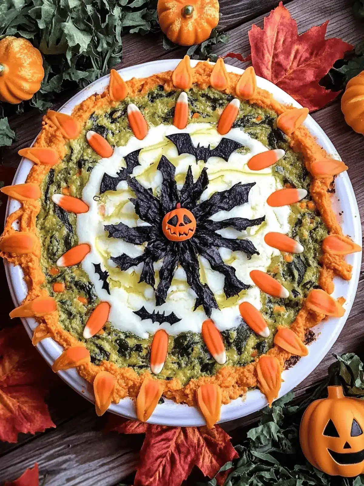 Halloween Taco Dip