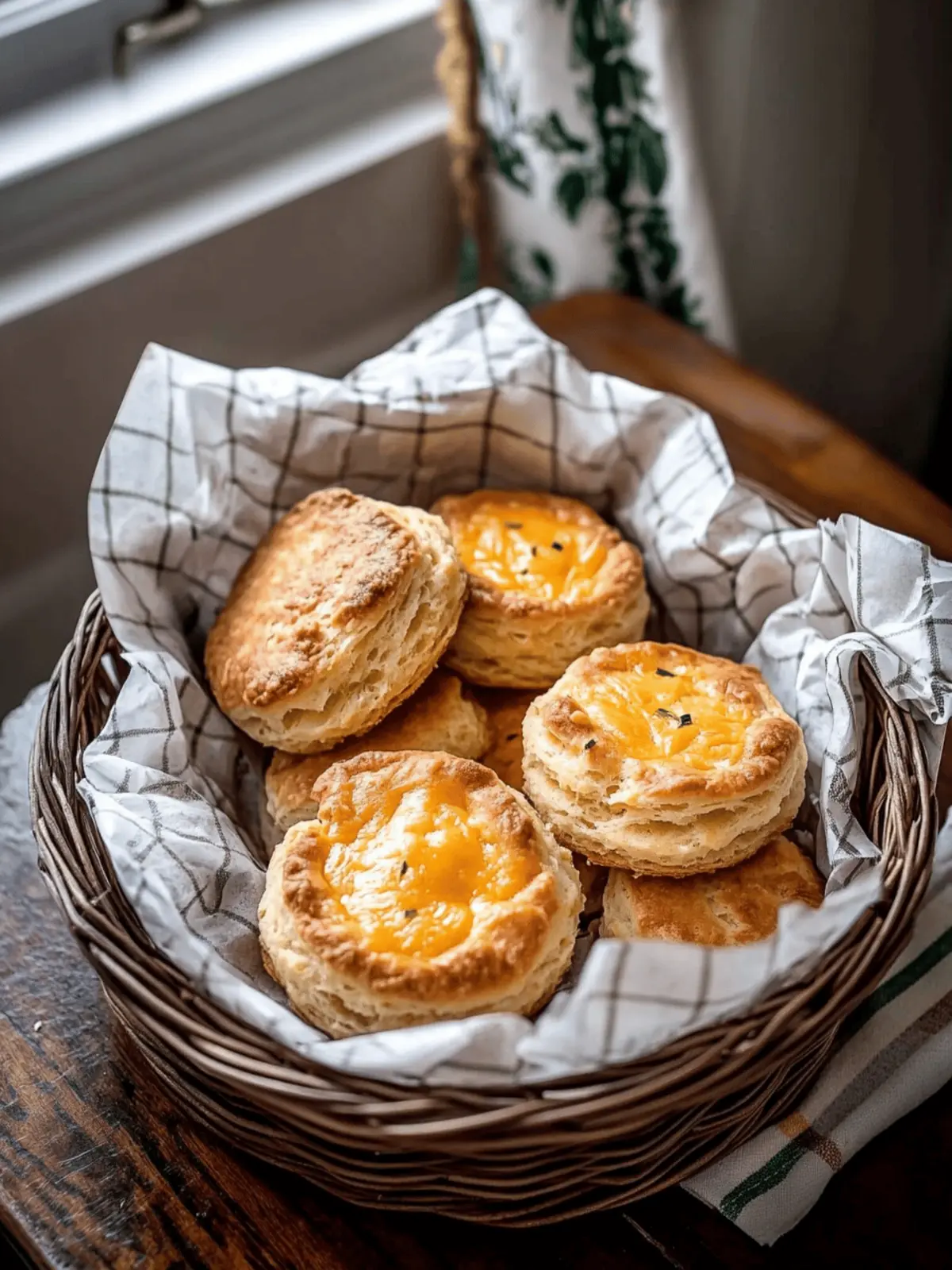 Cheddar and Chive Biscuits