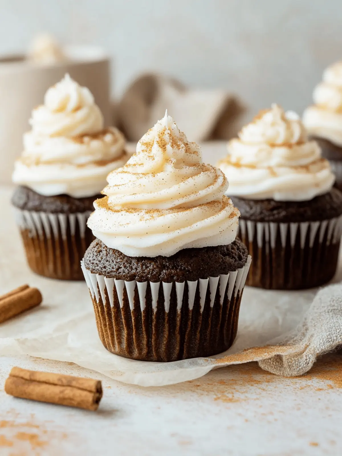 Pumpkin Spice Latte Cupcakes