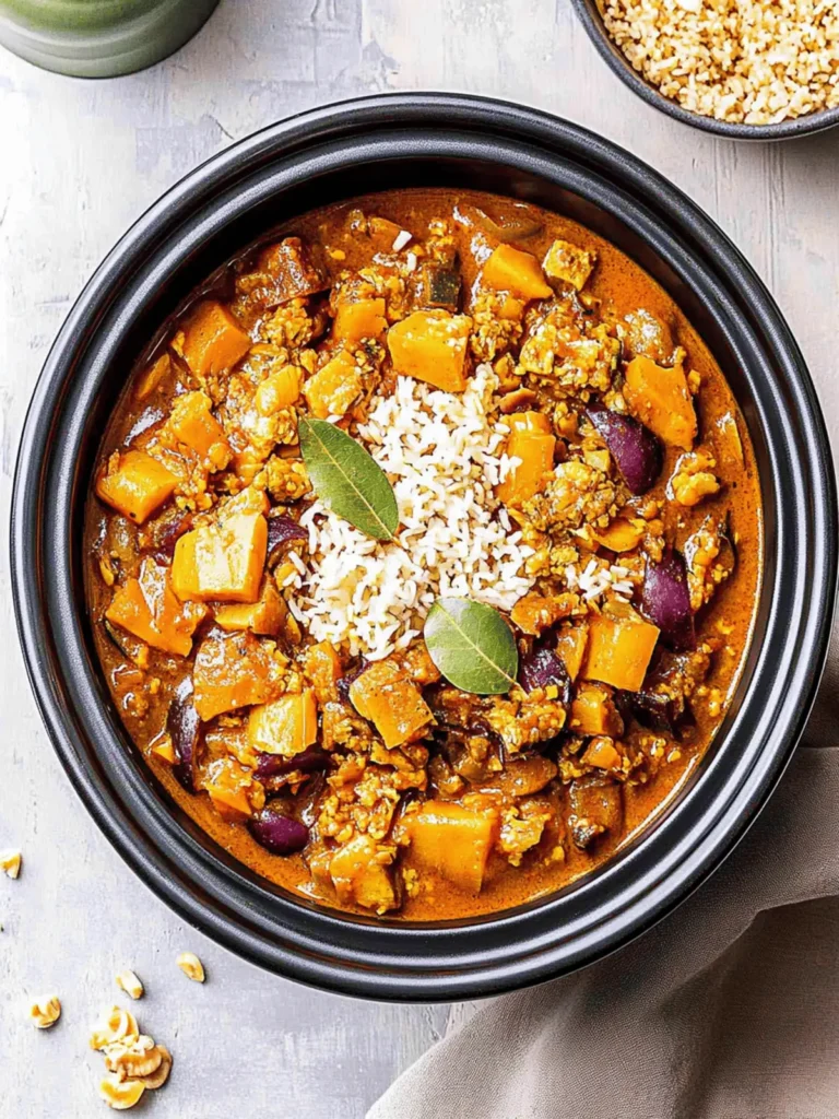 Crockpot Vegetable Curry