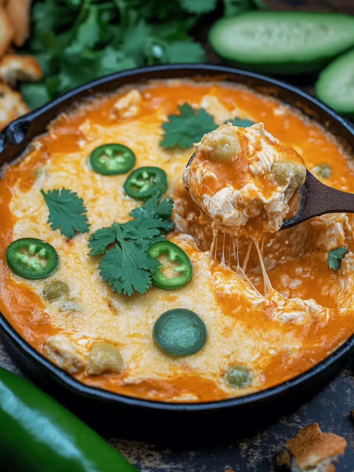 Bangin' Buffalo Chicken Dip