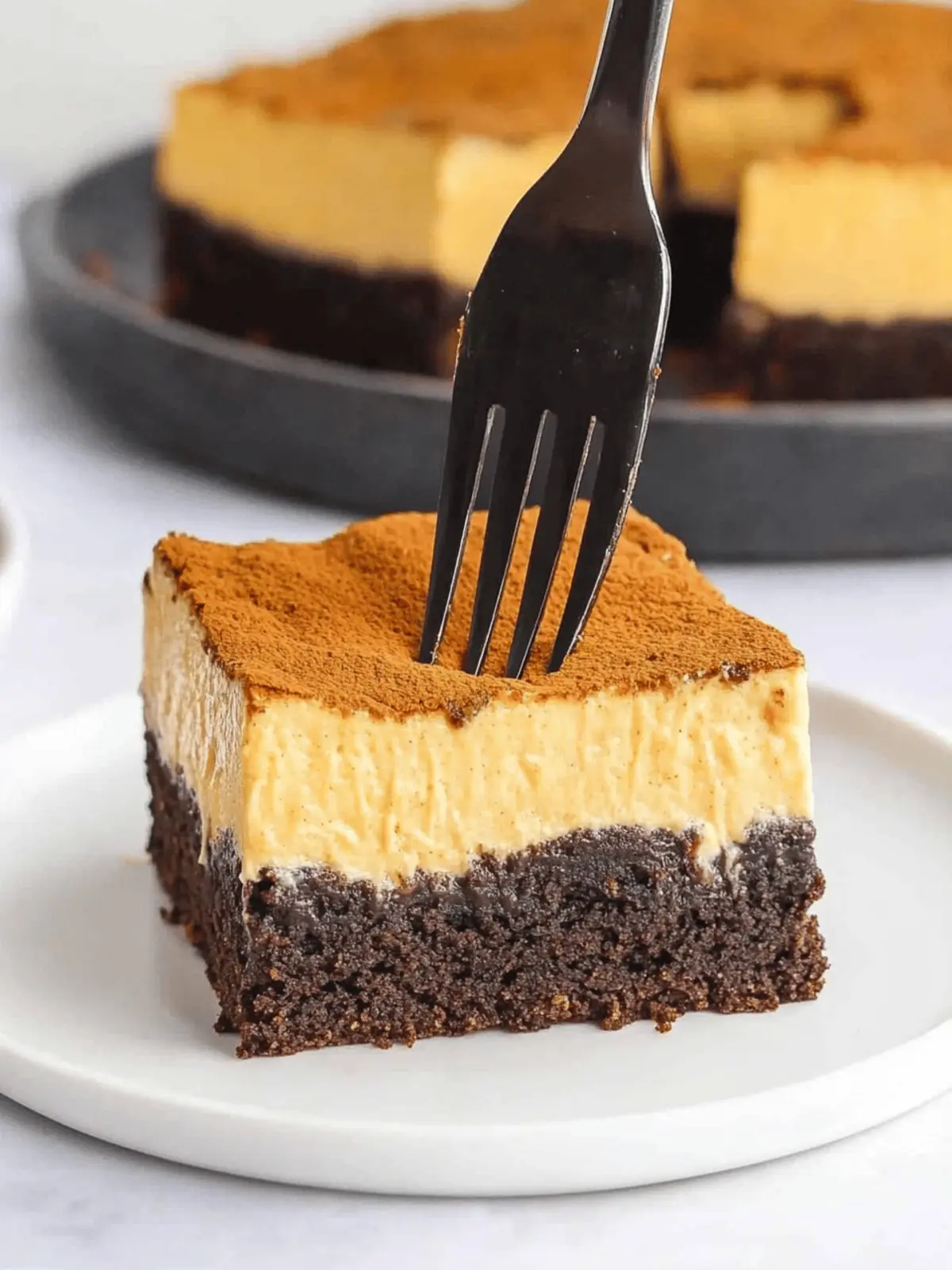Pumpkin Cheesecake Brownies