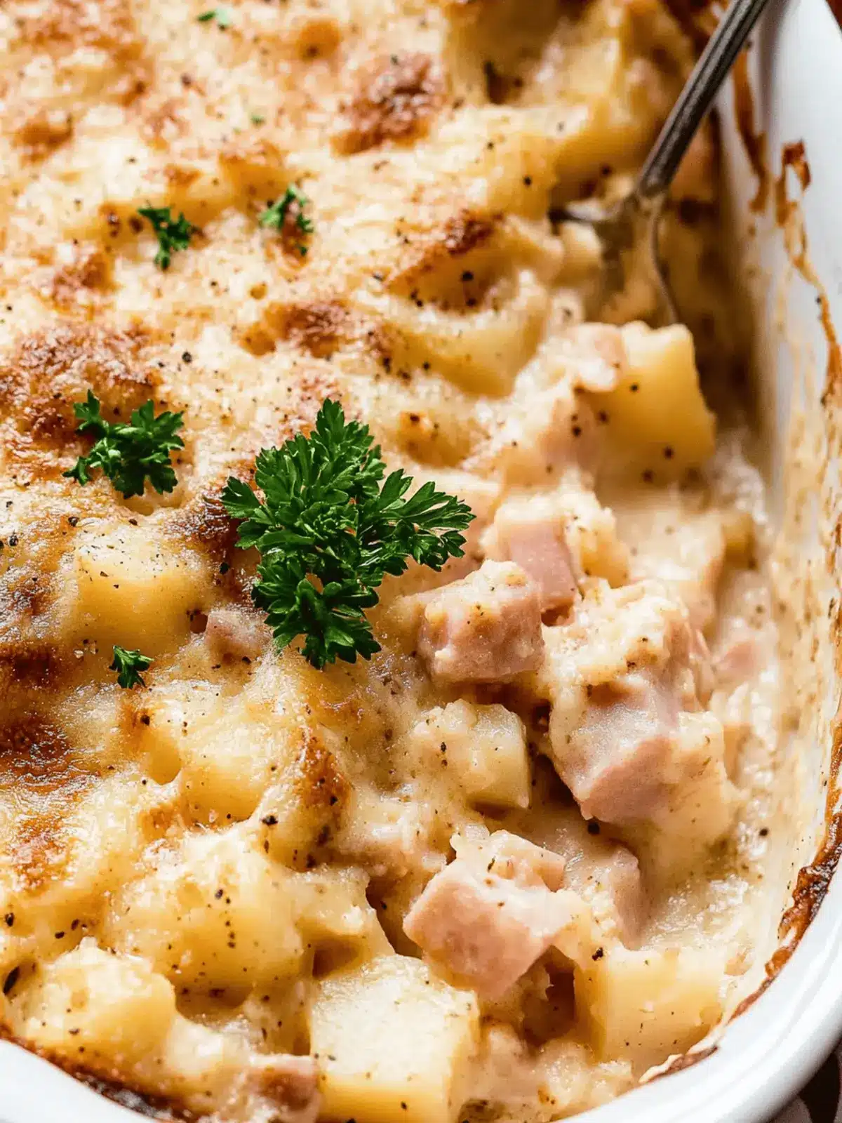 Ham & Potato Casserole Recipe