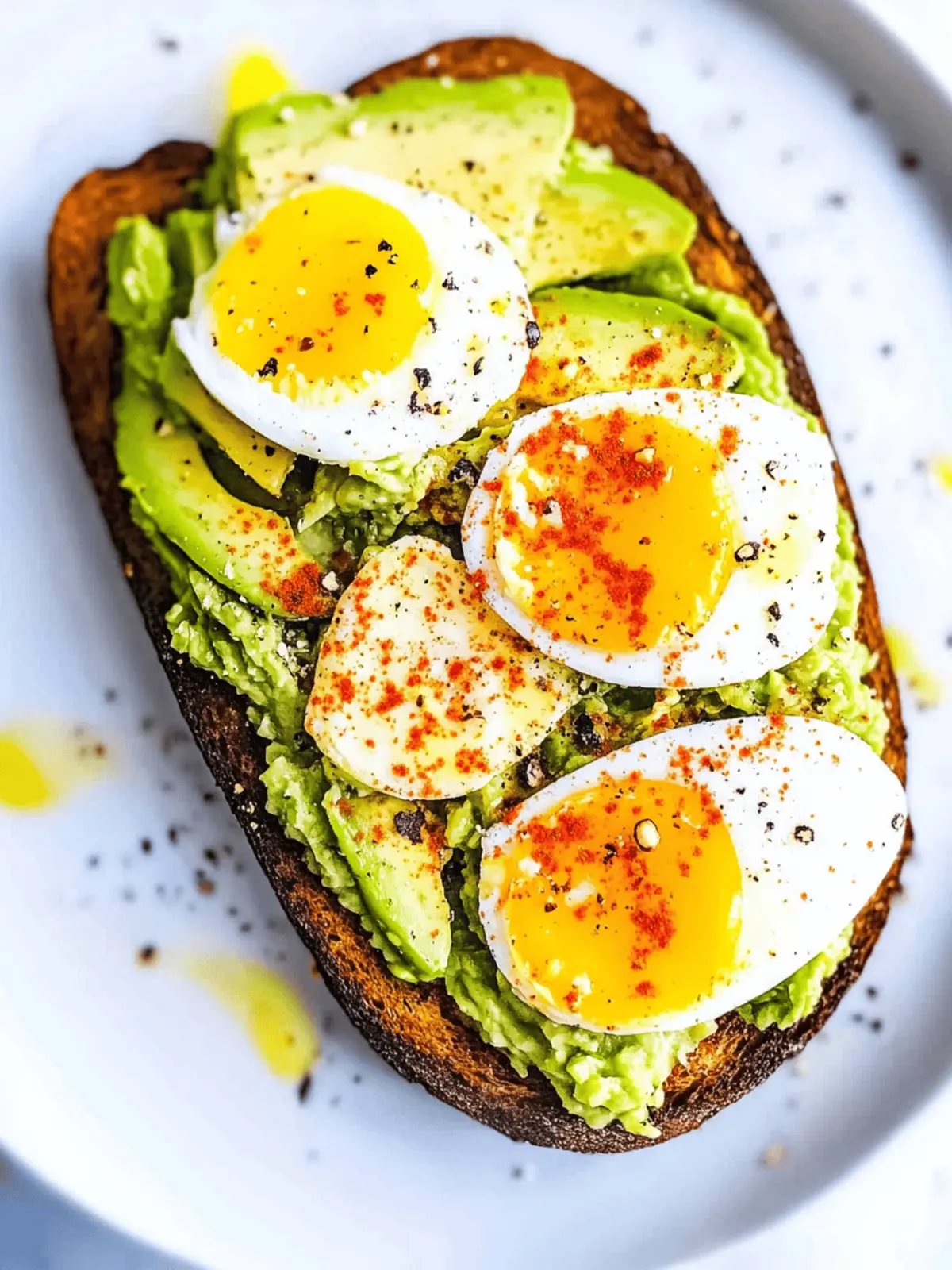 Avocado Toast with Egg