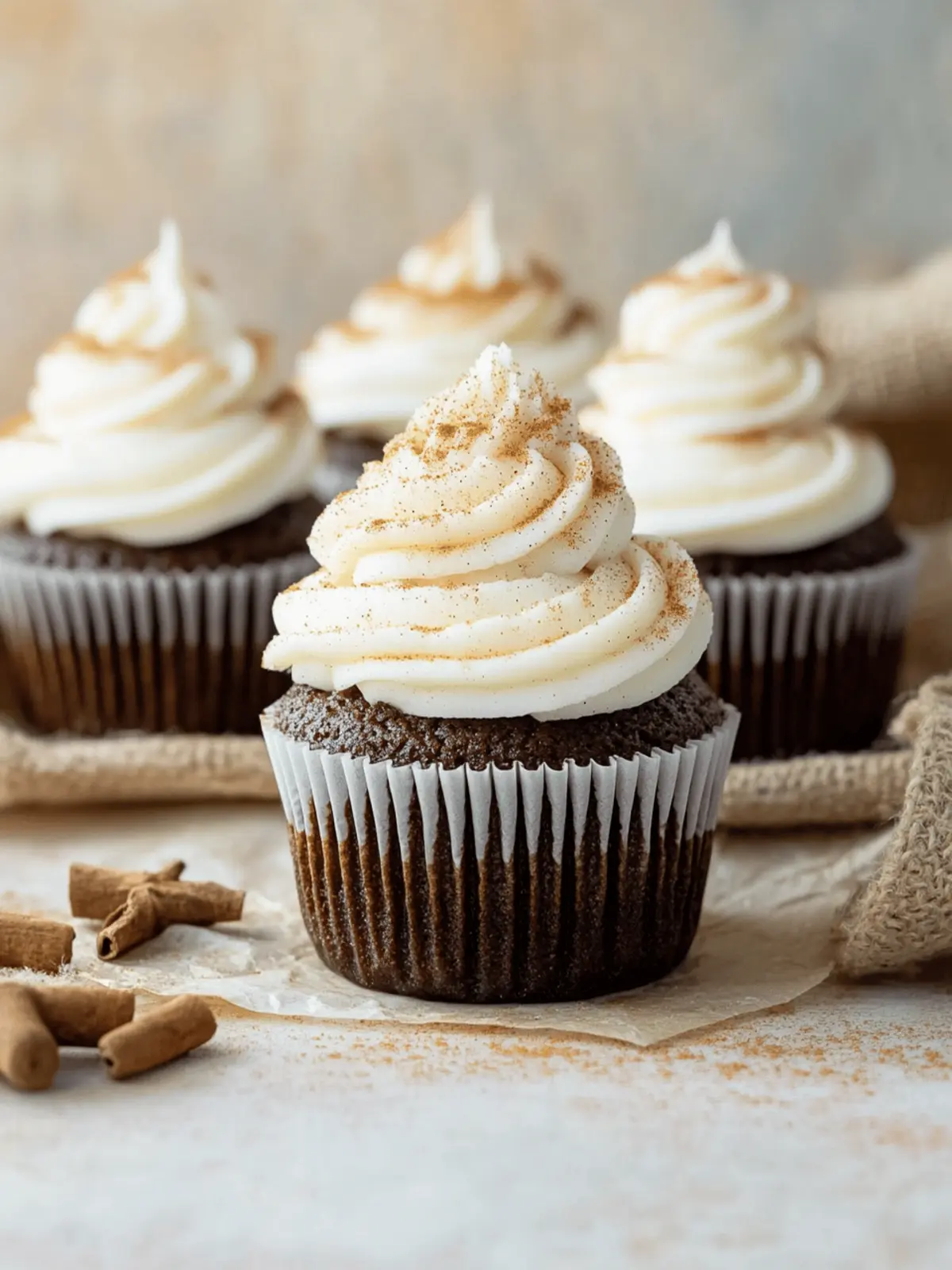 Pumpkin Spice Latte Cupcakes