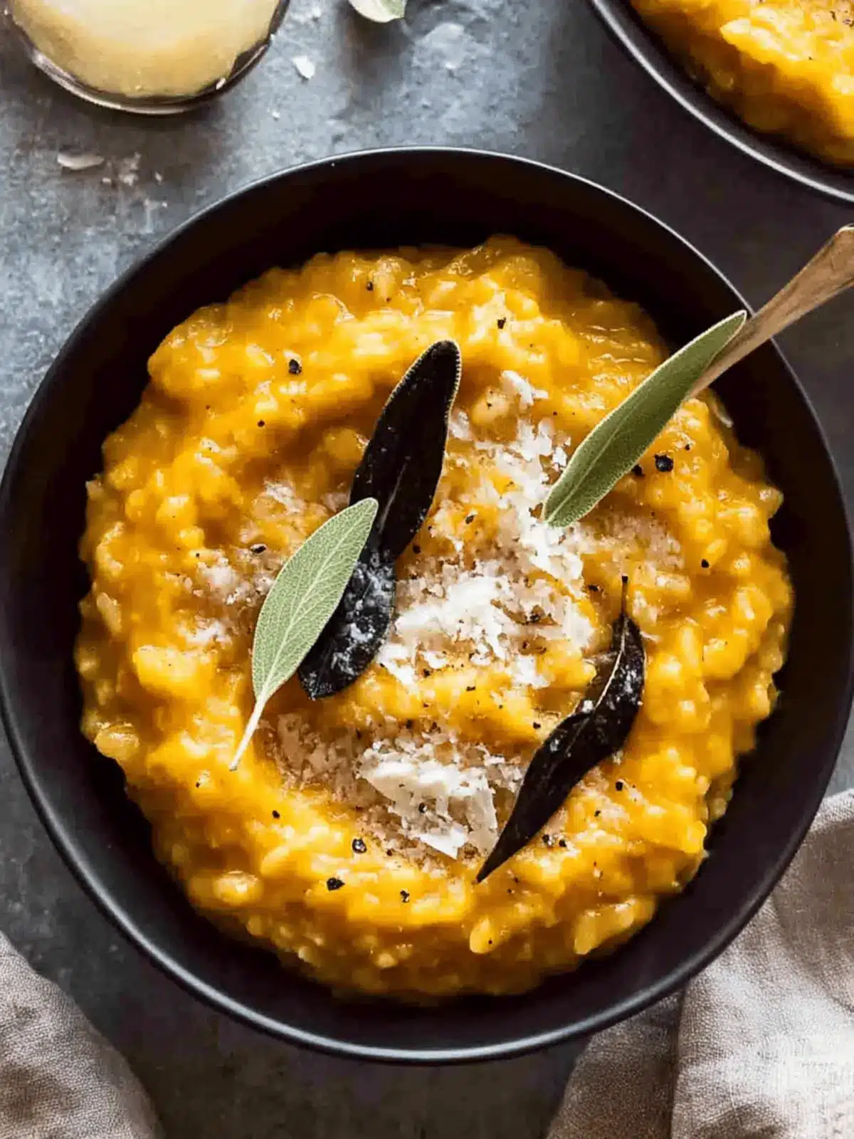 Creamy Baked Pumpkin Risotto
