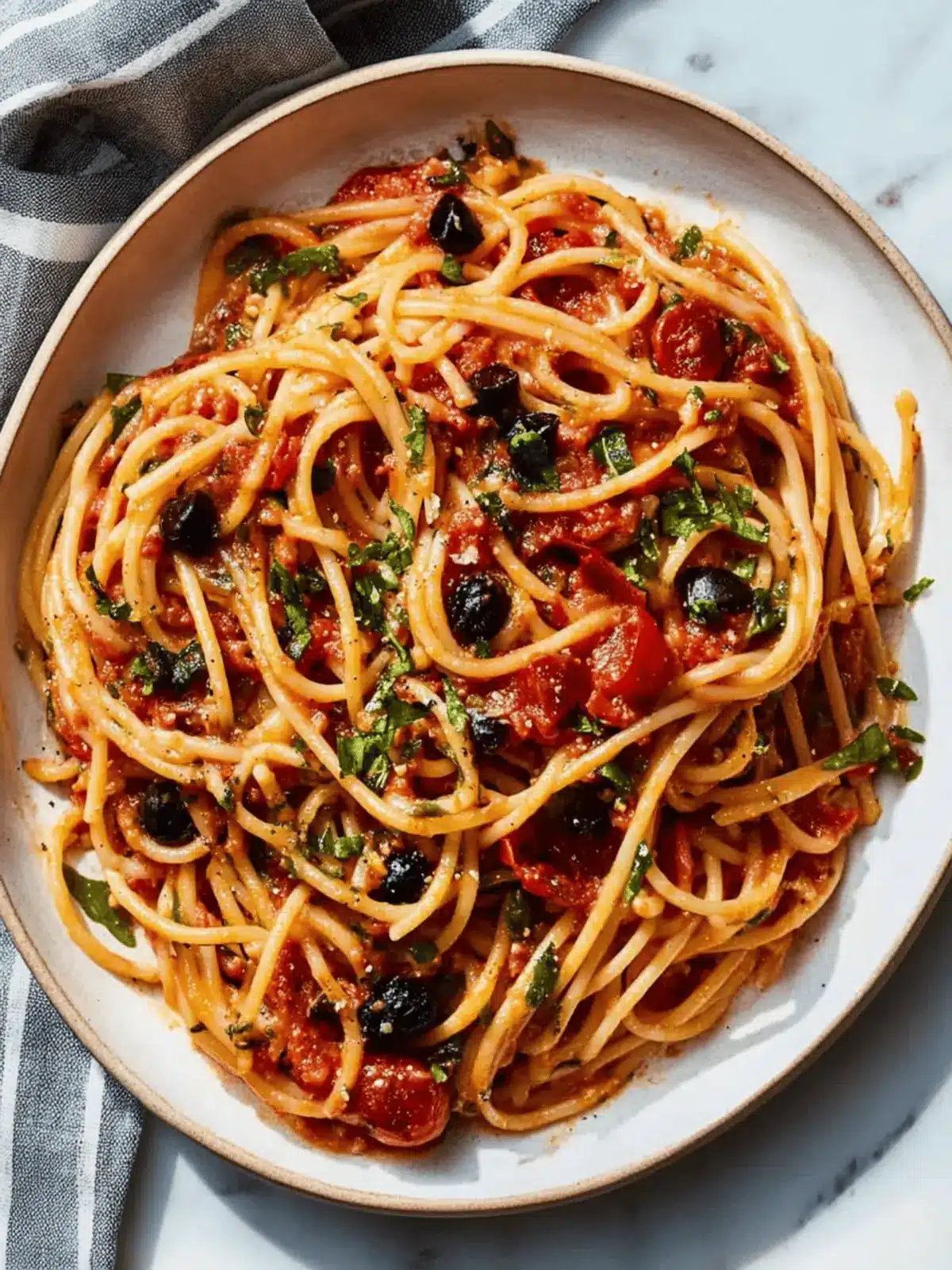 Pasta Puttanesca