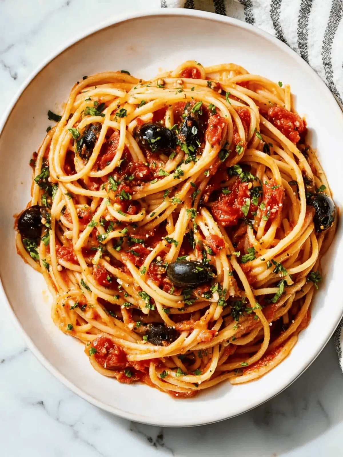 Pasta Puttanesca