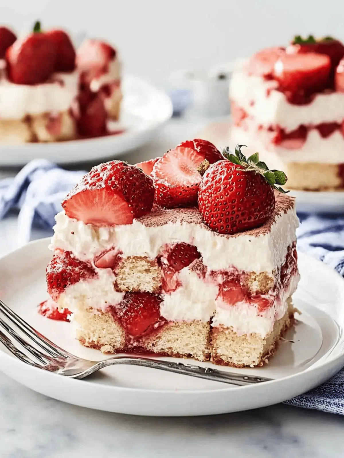 Strawberry Tiramisu