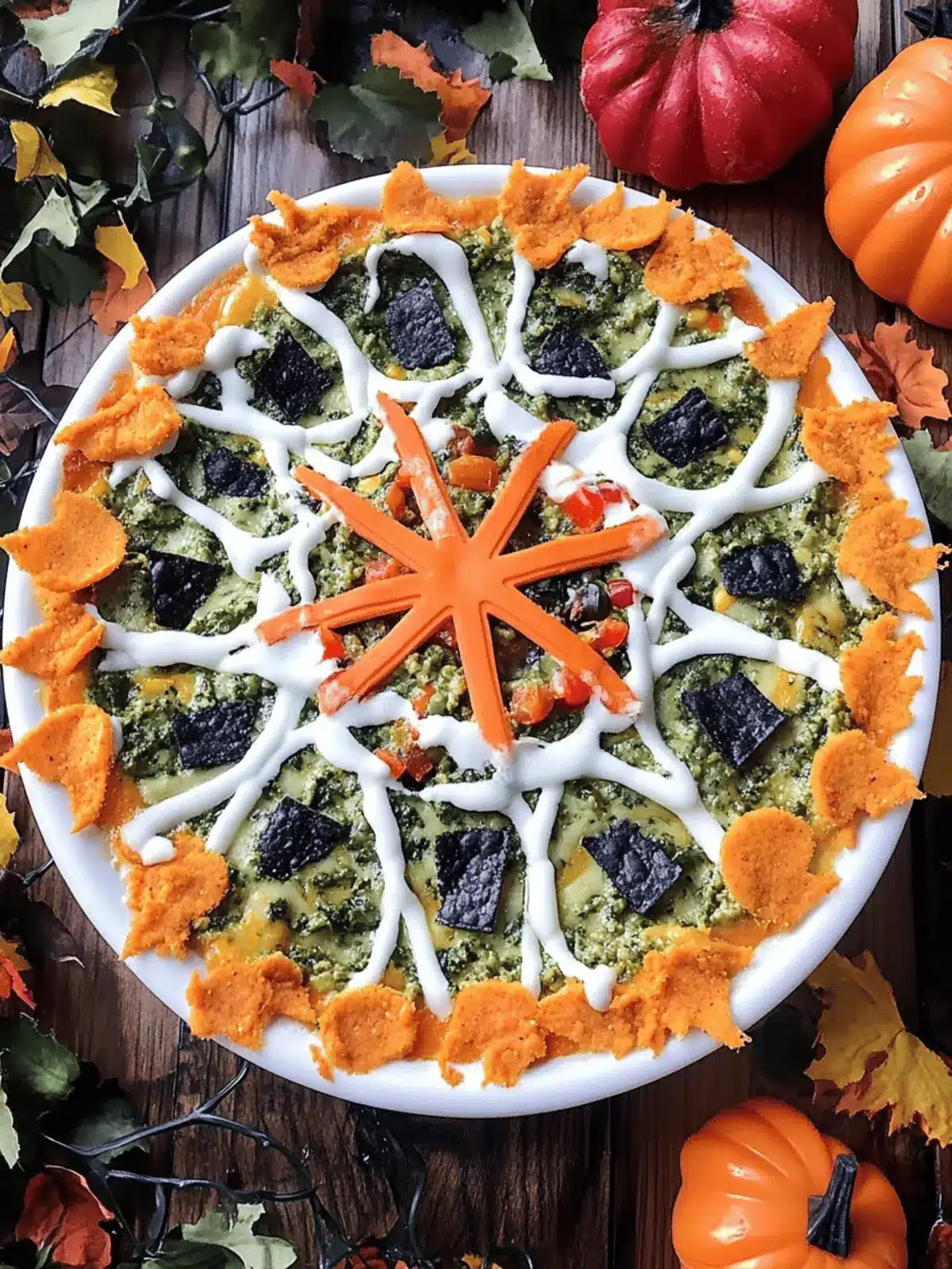 Halloween Taco Dip