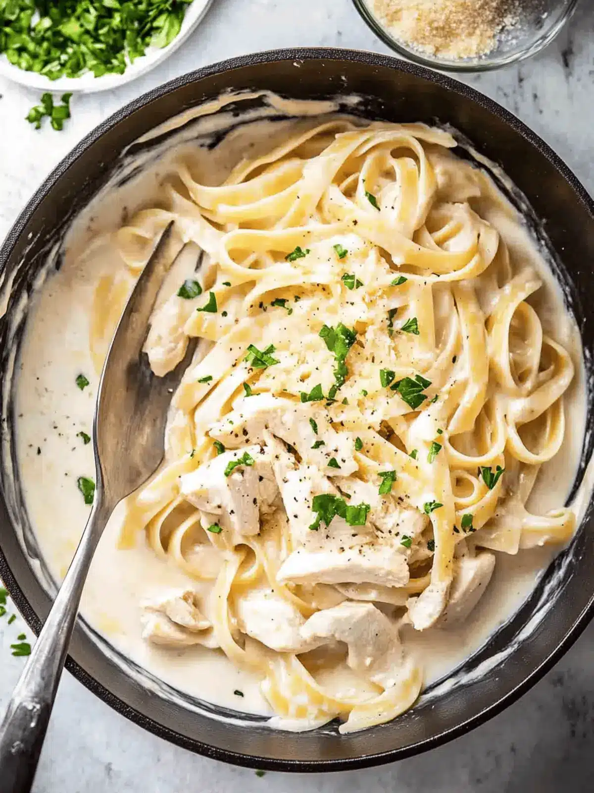 Chicken Alfredo Pasta