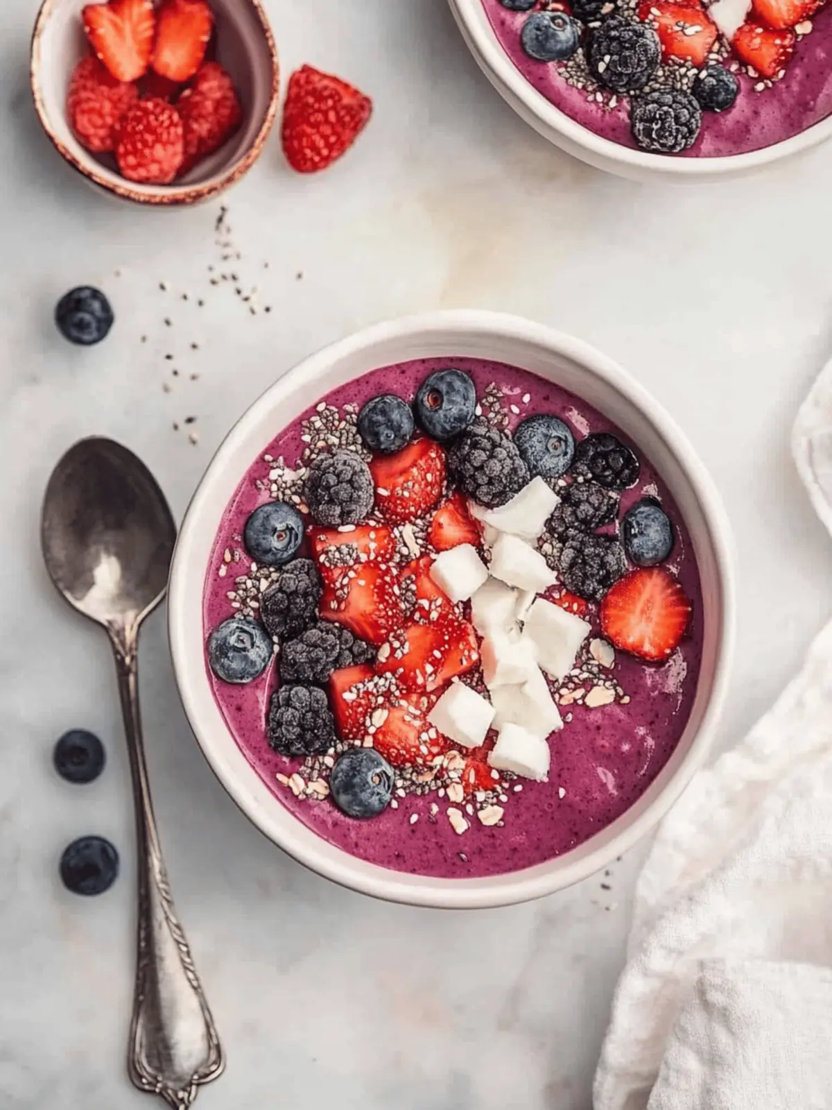 Berry Superfood Smoothie Bowl