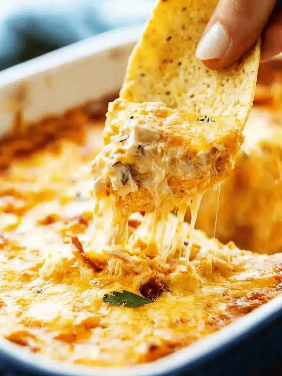 Easy Rotisserie Buffalo Chicken Dip