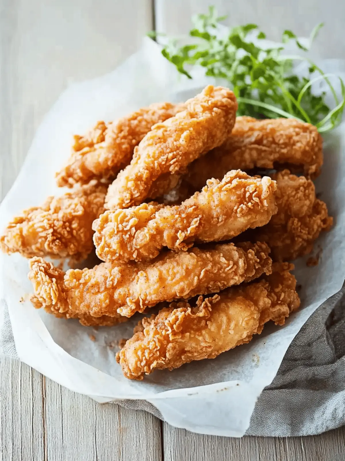 Crispy Fried Chicken Tenders