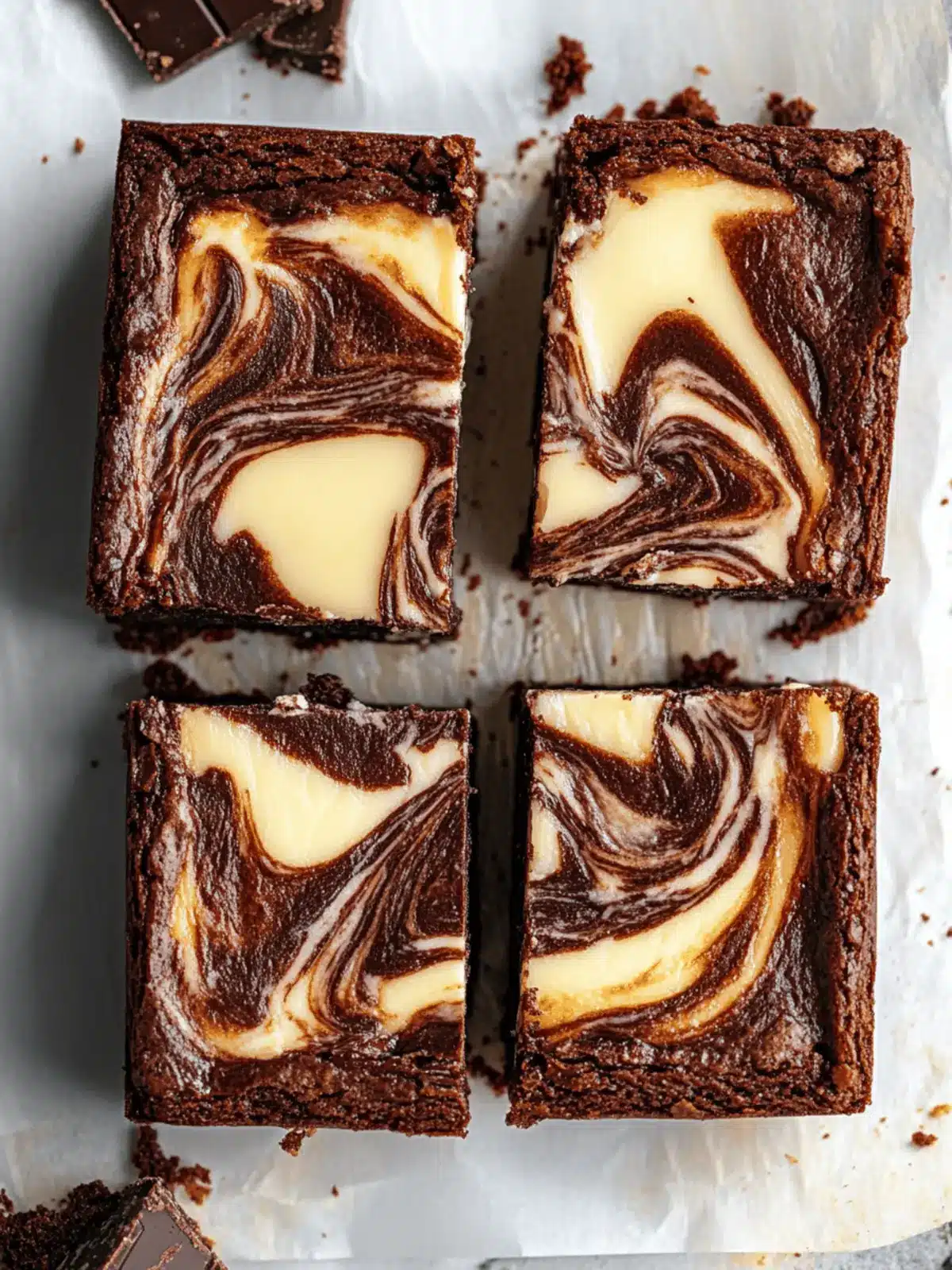Cheesecake Brownies