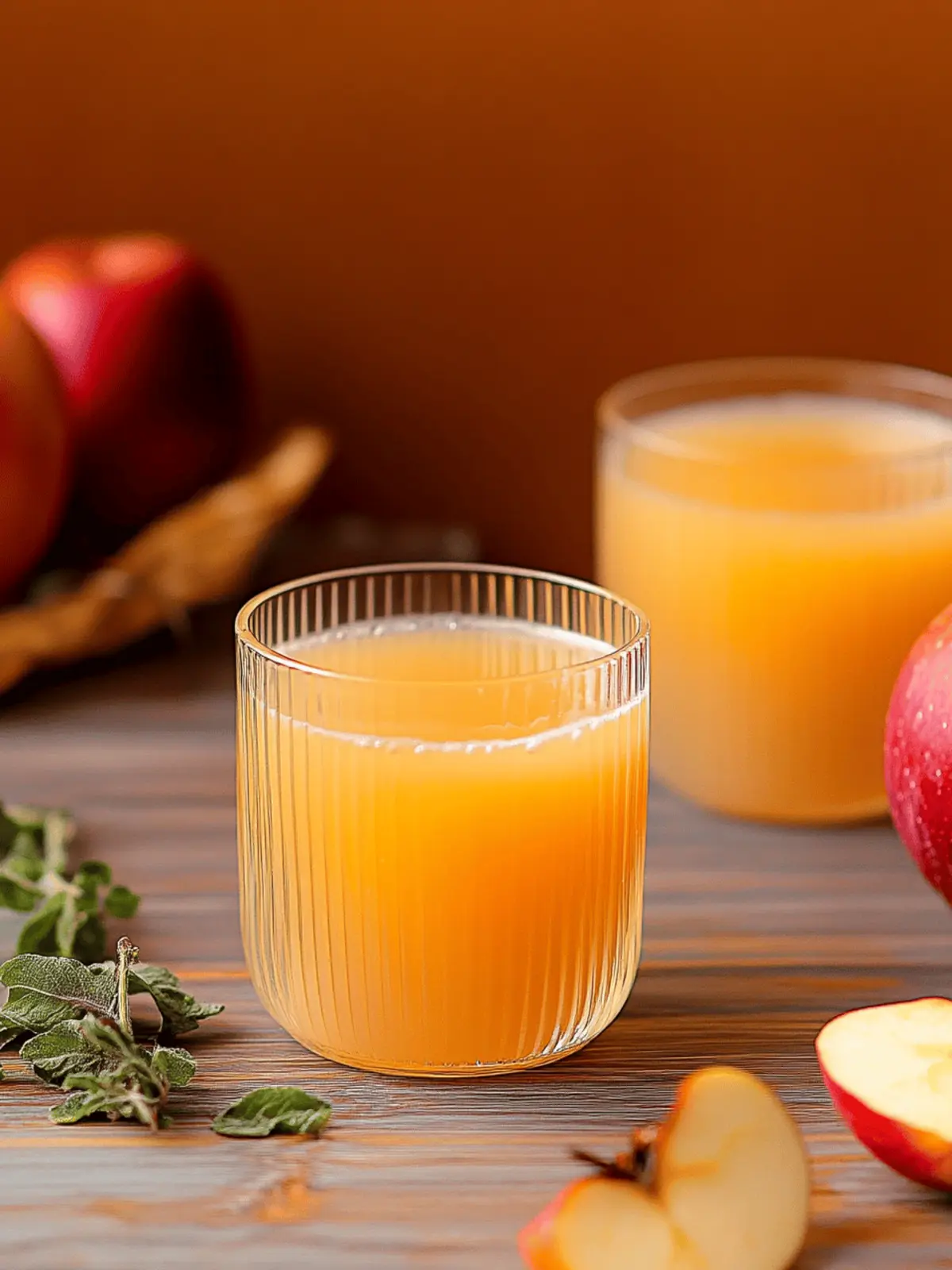 Homemade Fresh Apple Juice