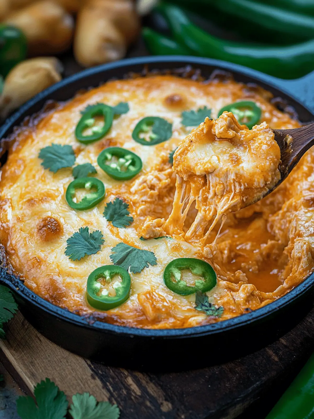 Bangin' Buffalo Chicken Dip