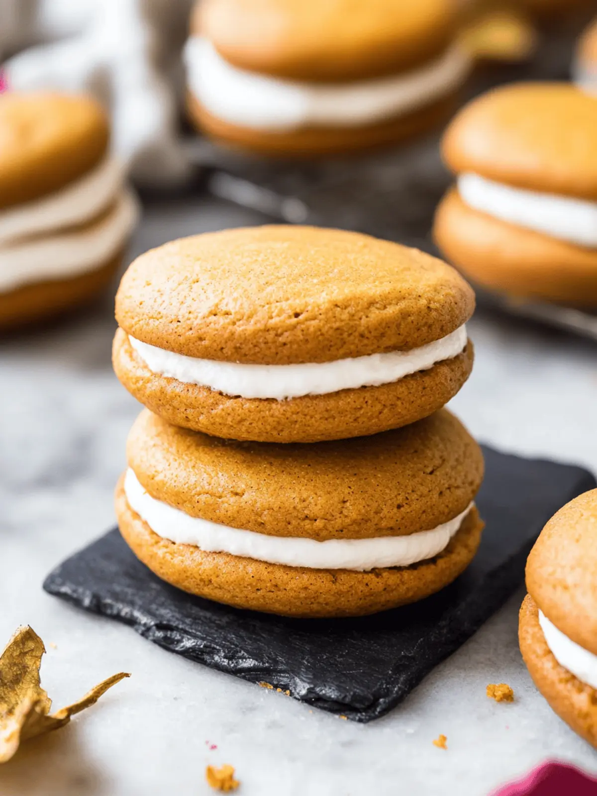 Pumpkin Whoopie Pies