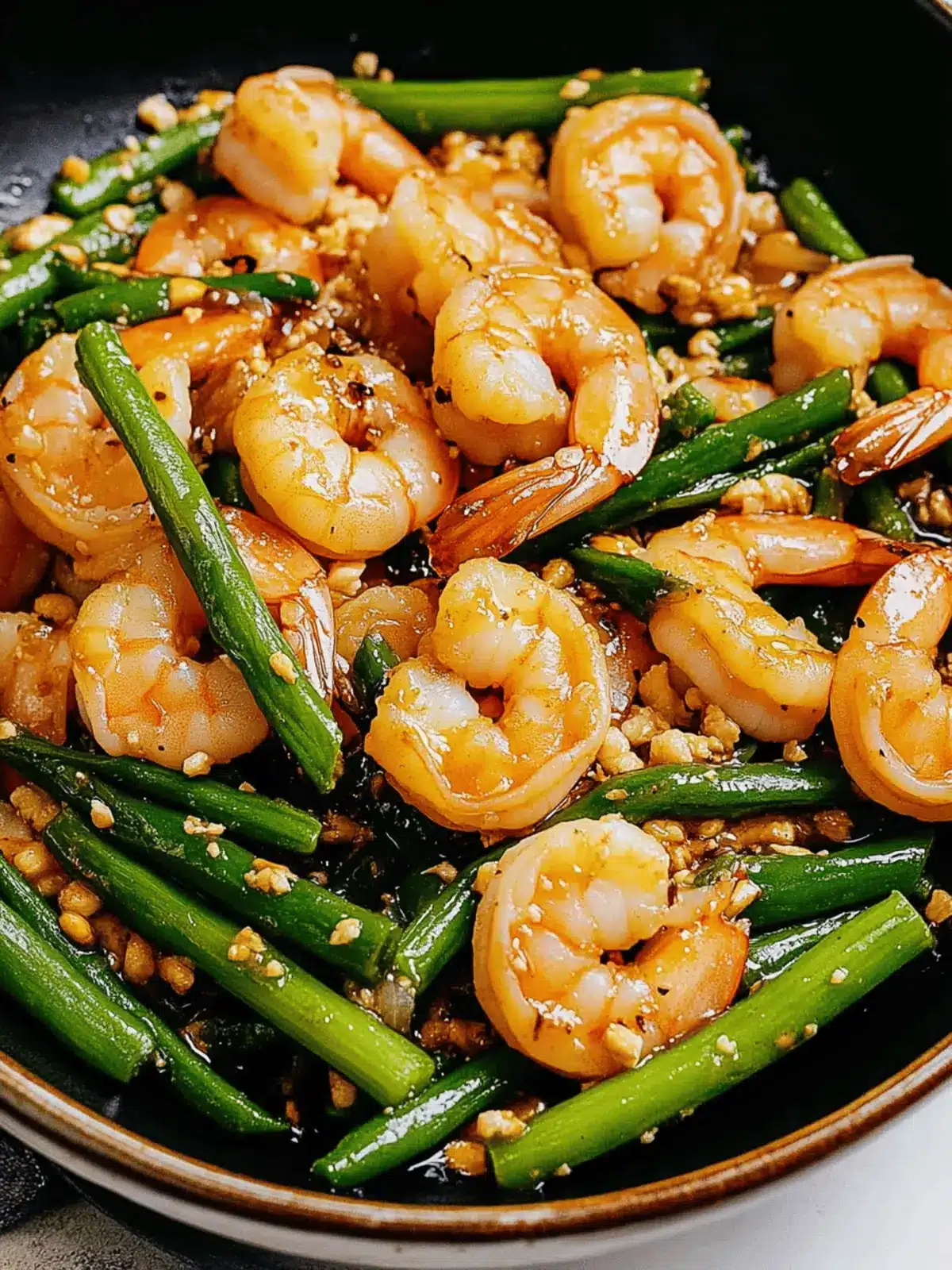 Honey Garlic Shrimp Stir-Fry