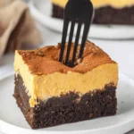 Pumpkin Cheesecake Brownies