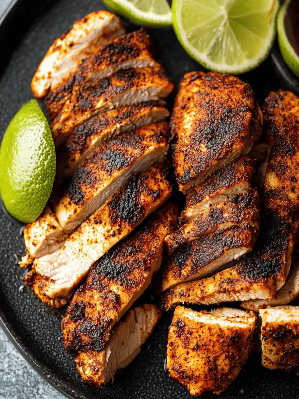 Simple Blackened Chicken