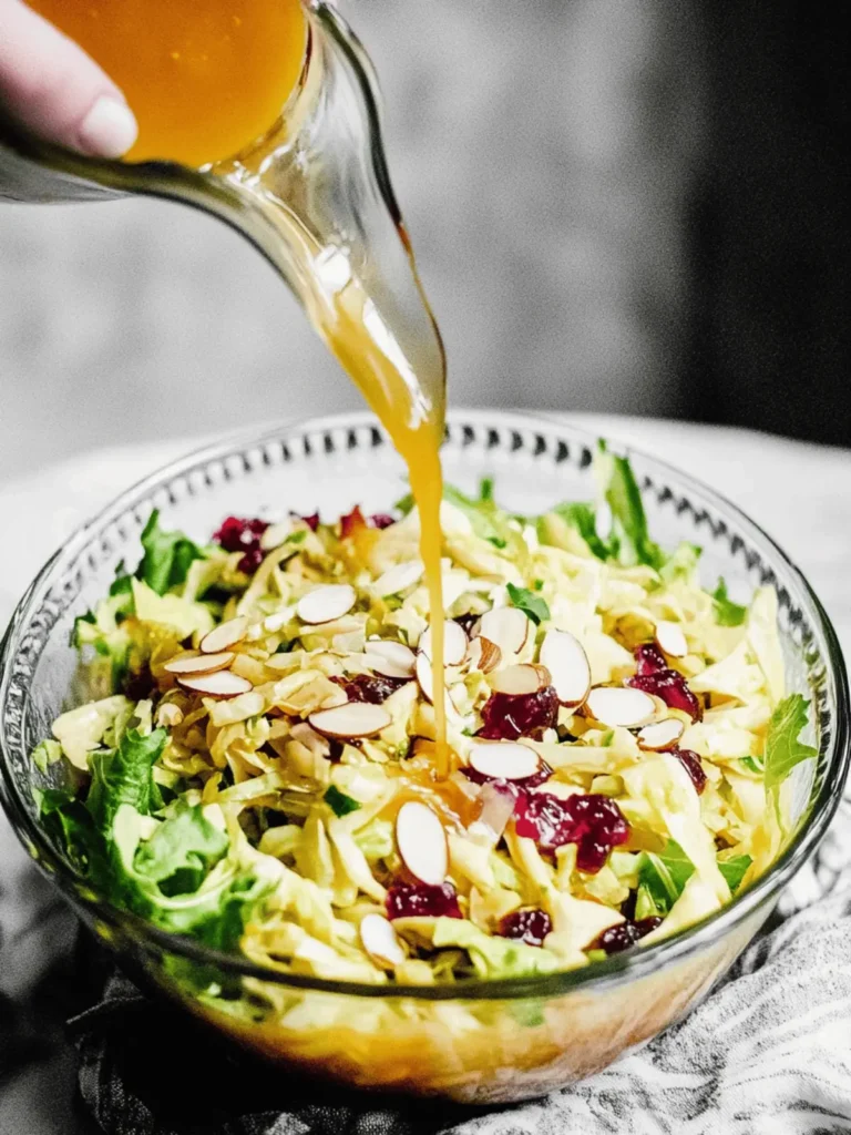 CRANBERRY ALMOND THANKSGIVING SLAW