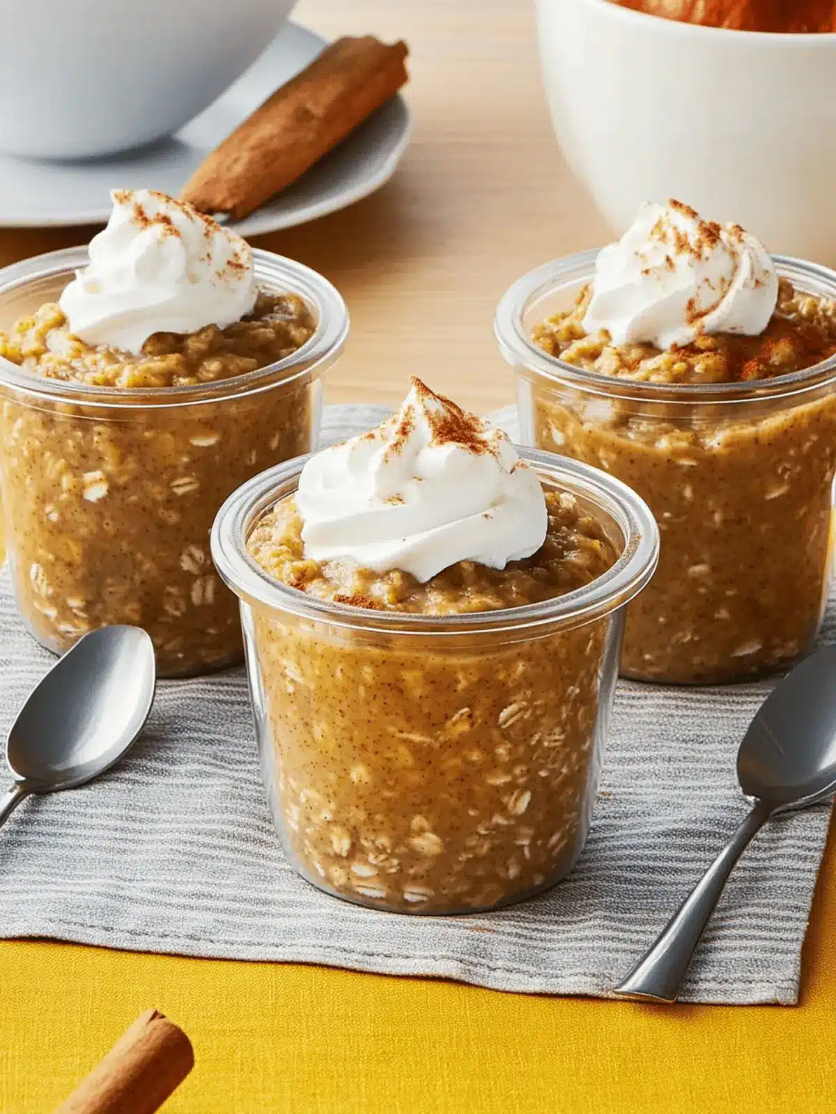 Pumpkin Spice Latte Overnight Oats