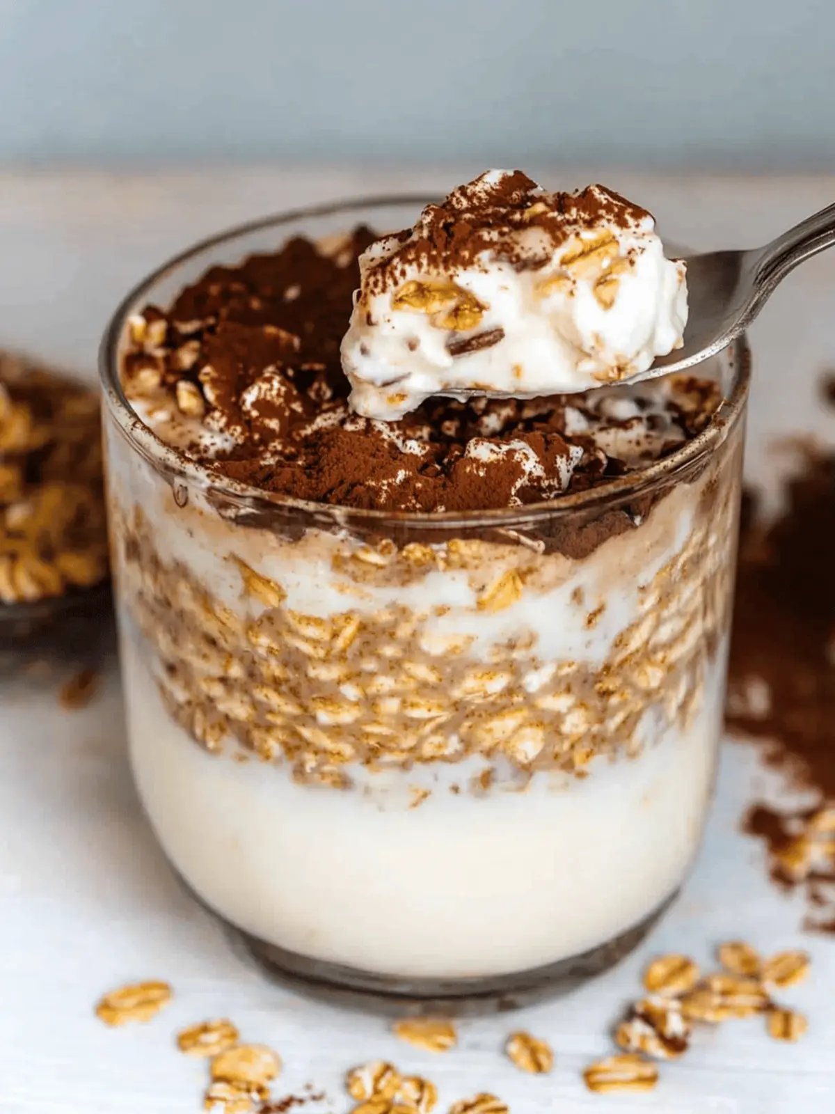Tiramisu Overnight Oats