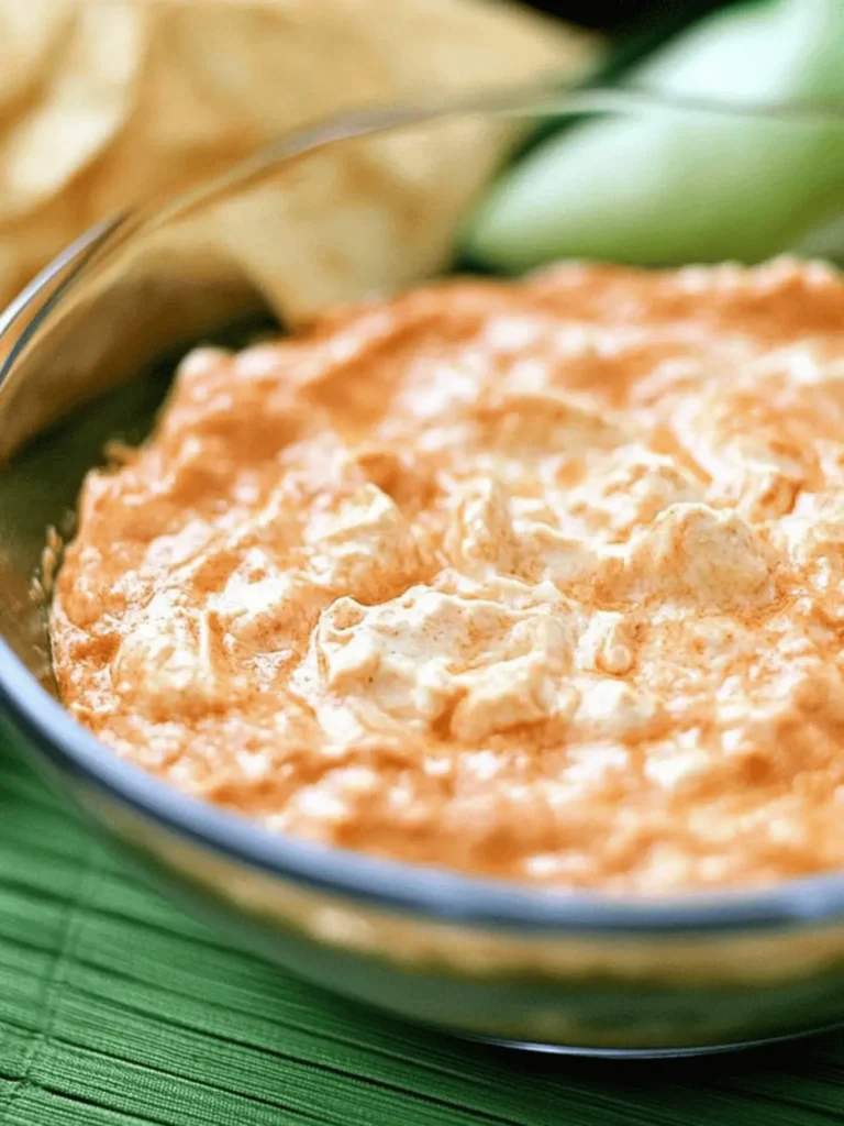 Buffalo Chicken Dip with Smoked Gouda