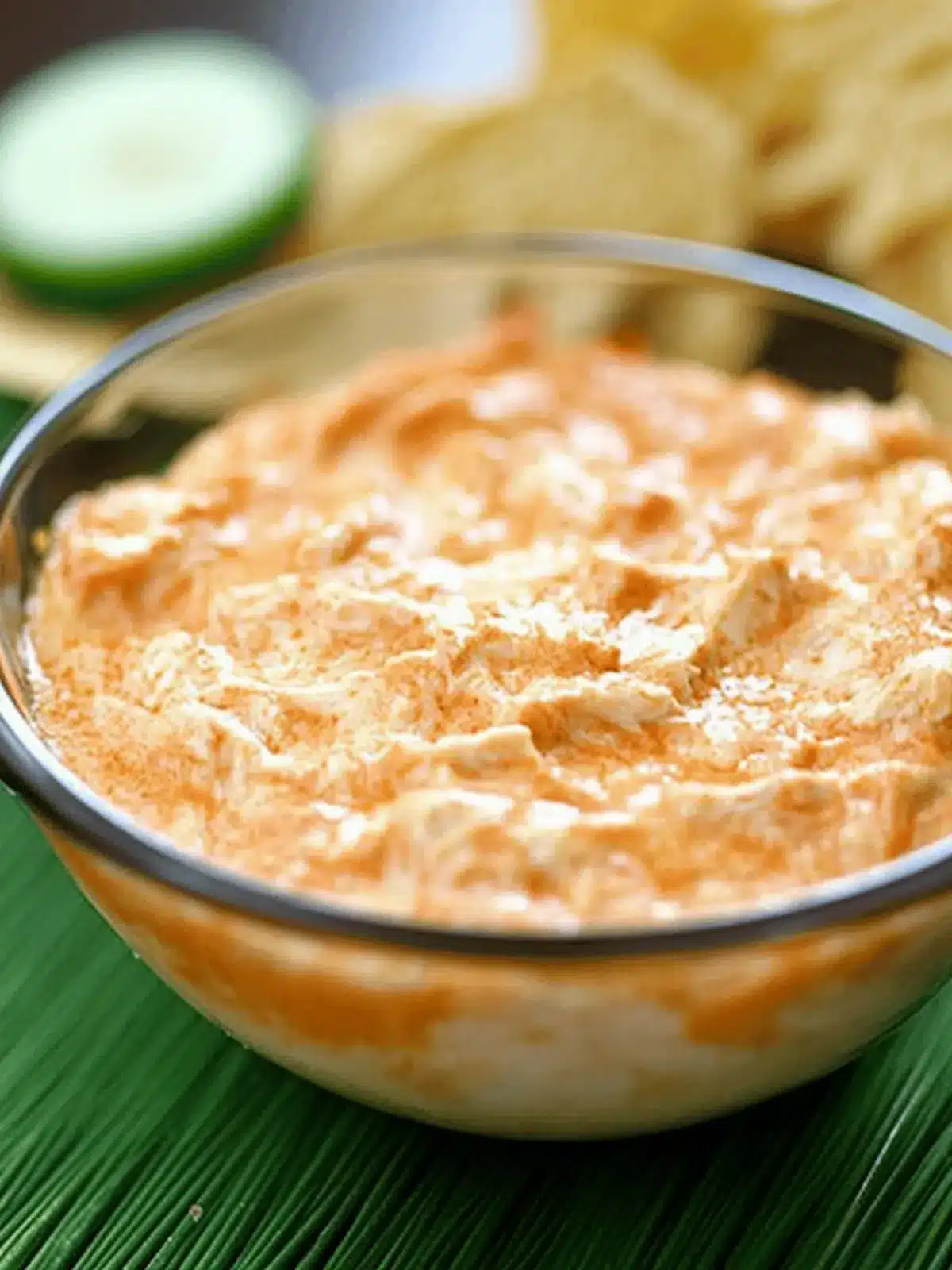 Buffalo Chicken Dip with Smoked Gouda