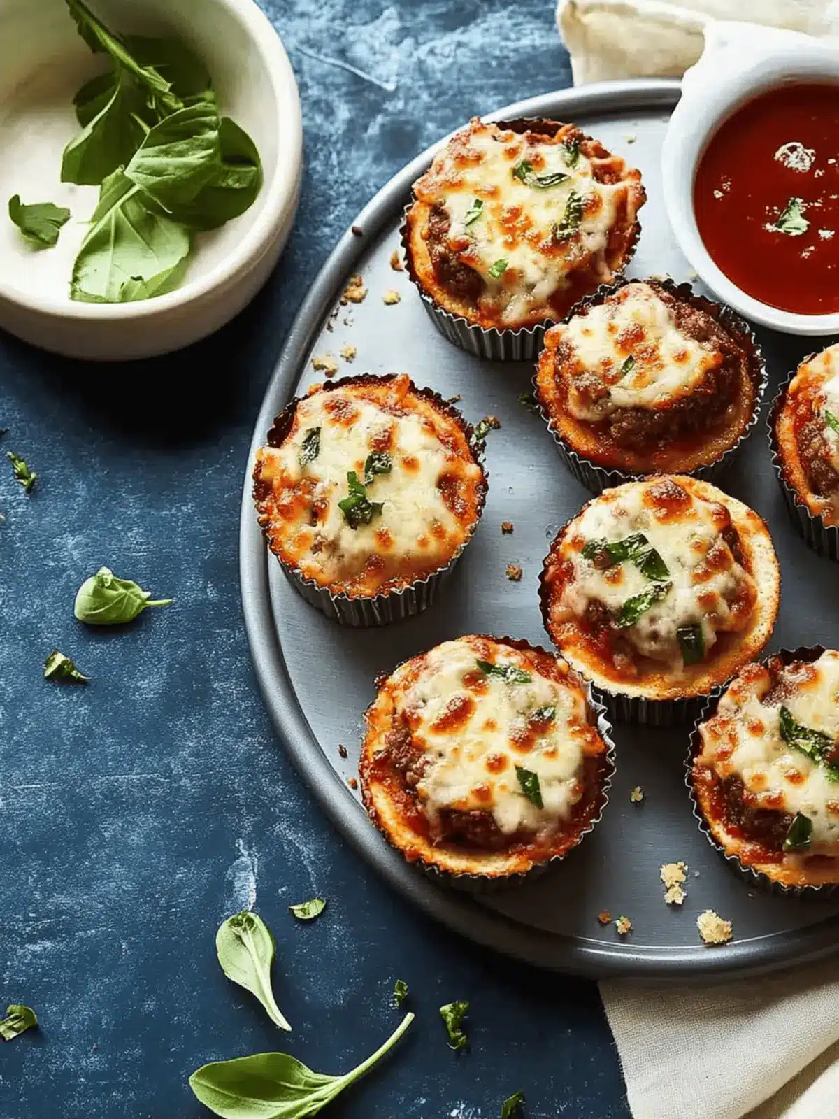 Pizza Meatloaf Cups