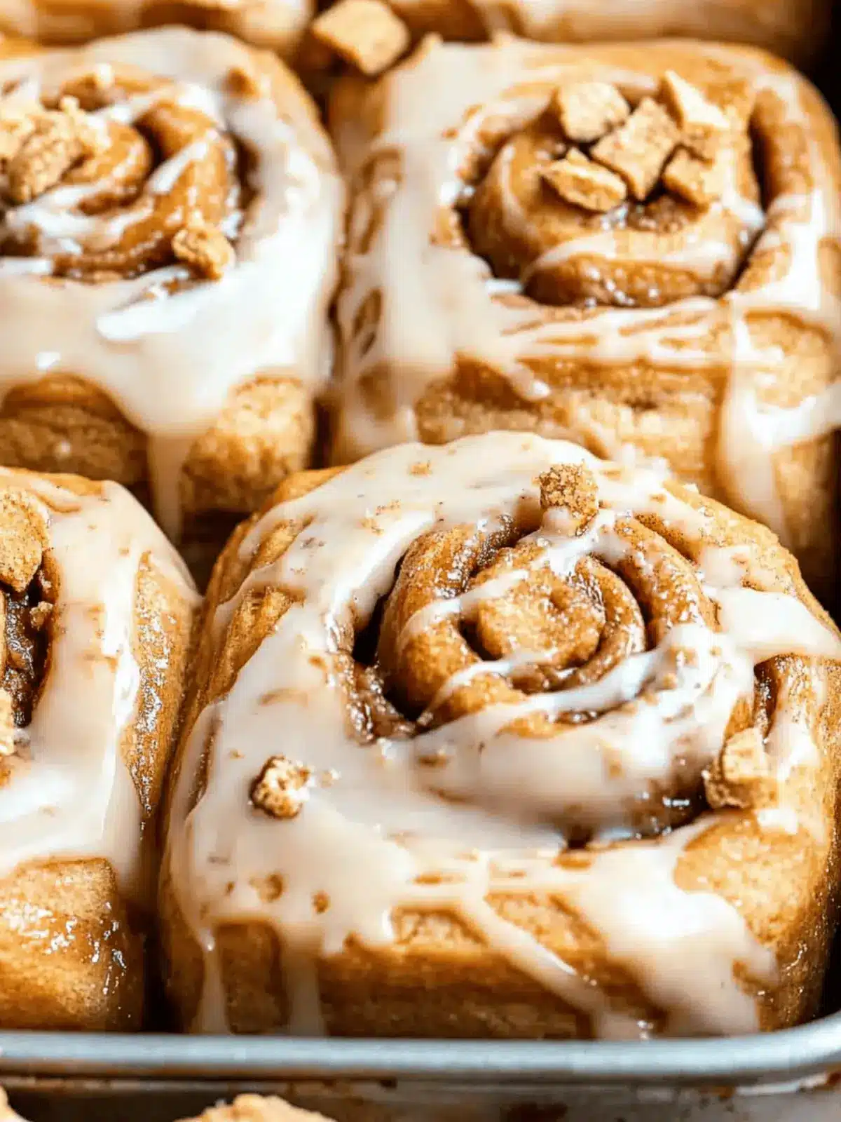 Biscoff Cinnamon Rolls