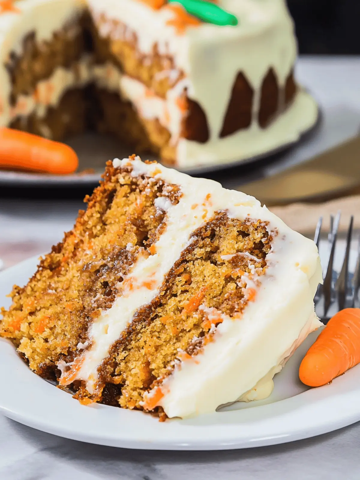 Carrot Ginger Cake