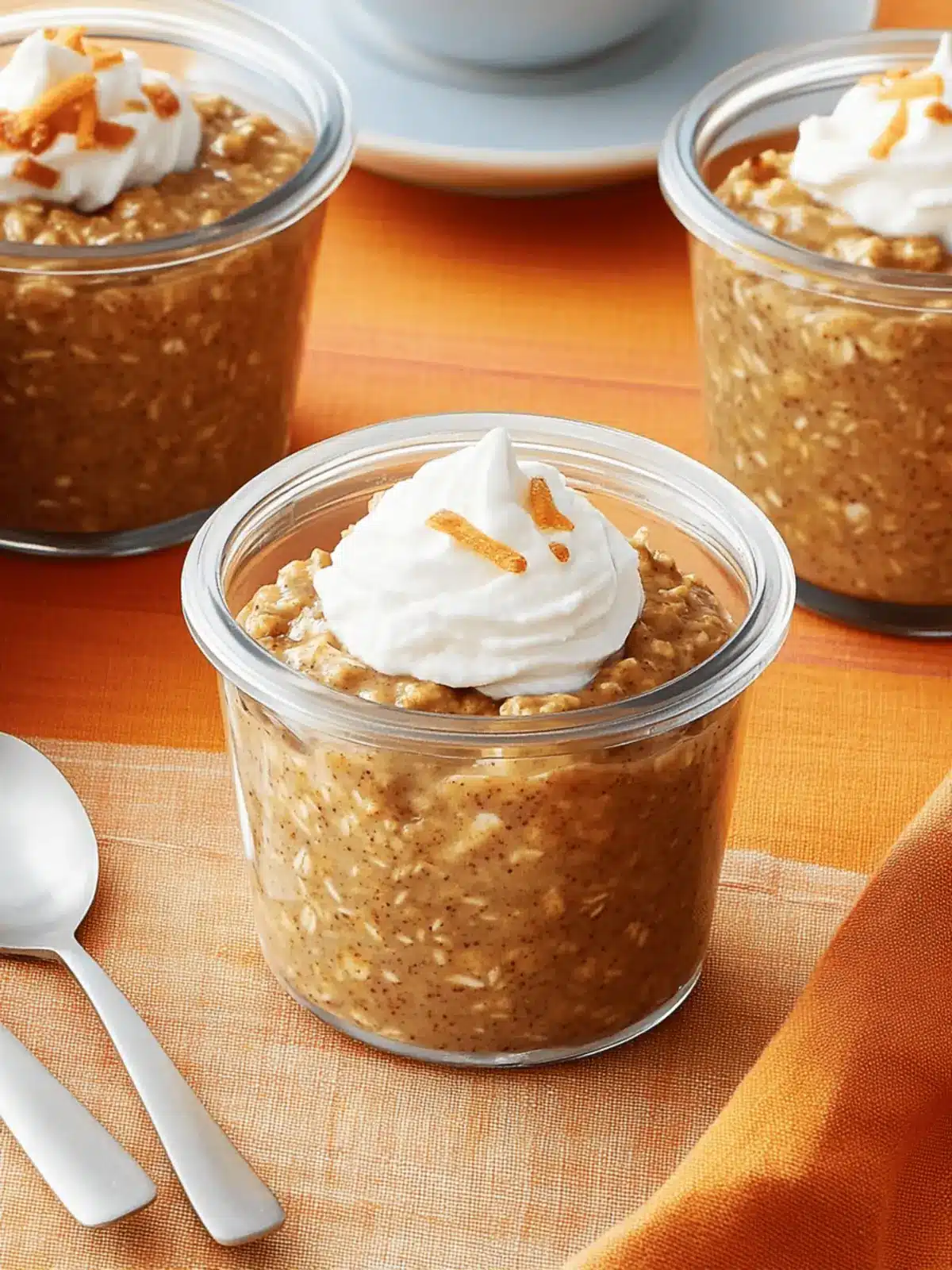 Pumpkin Spice Latte Overnight Oats