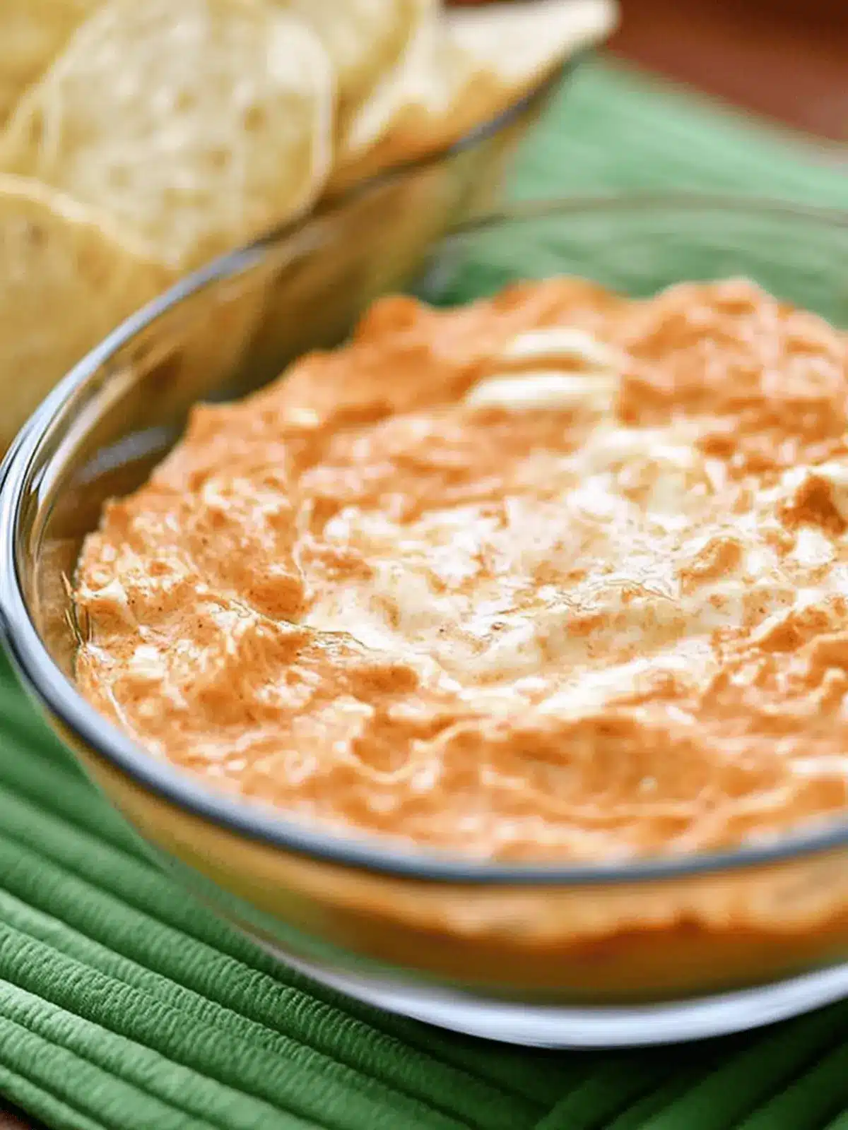 Buffalo Chicken Dip with Smoked Gouda