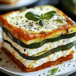 Layered Zucchini Ricotta Melts