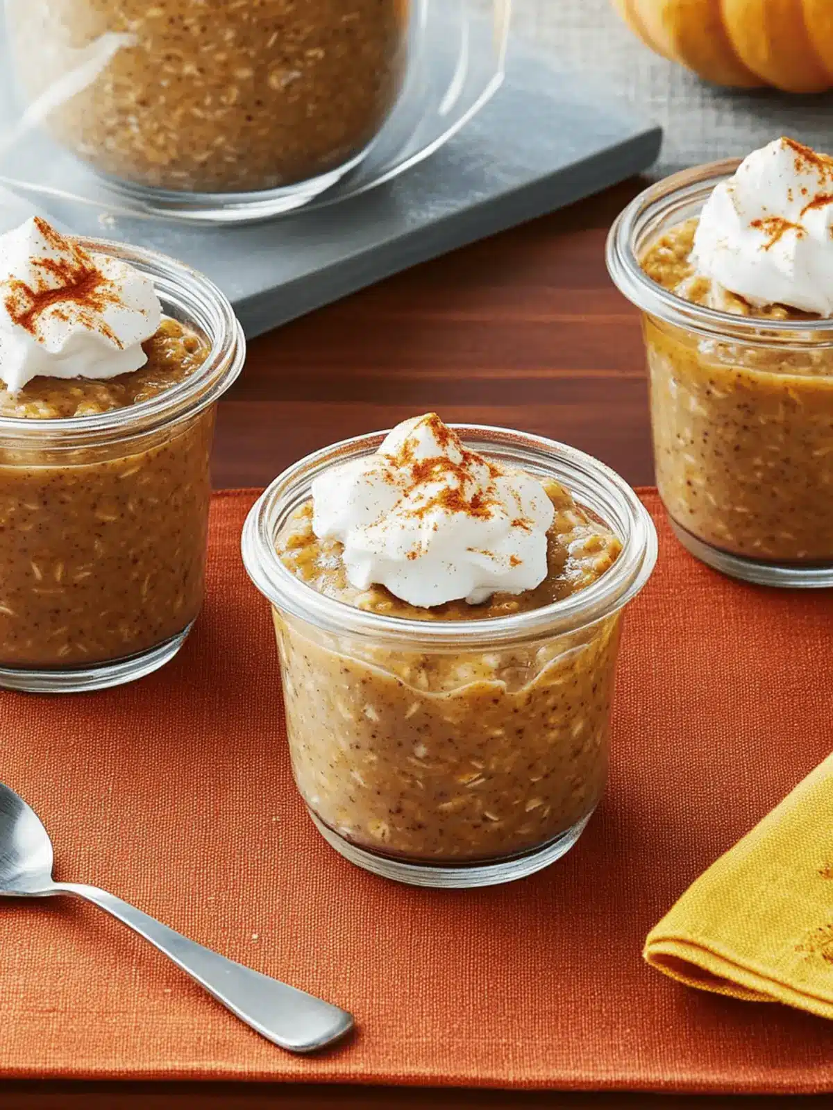 Pumpkin Spice Latte Overnight Oats