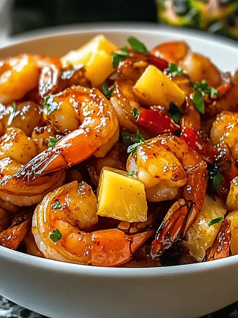Sweet Chili Pineapple Shrimp Recipe